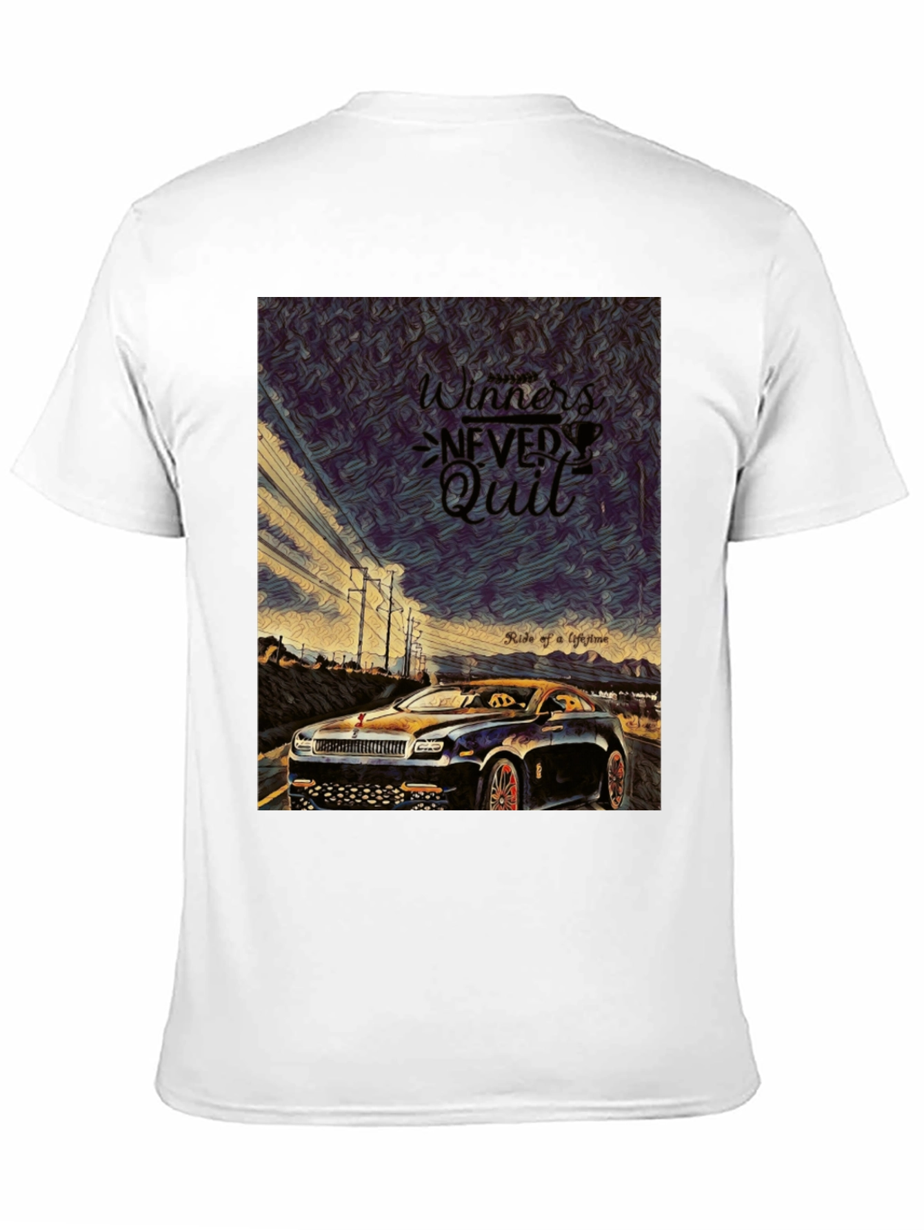 Winners Never Quit Graphic Tee