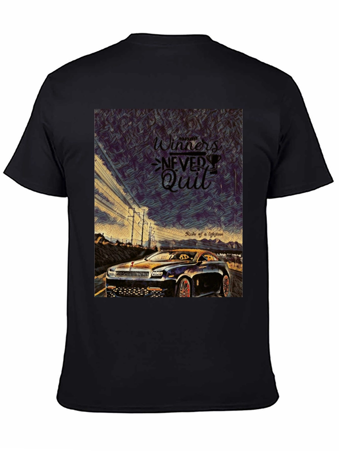 Winners Never Quit Graphic Tee