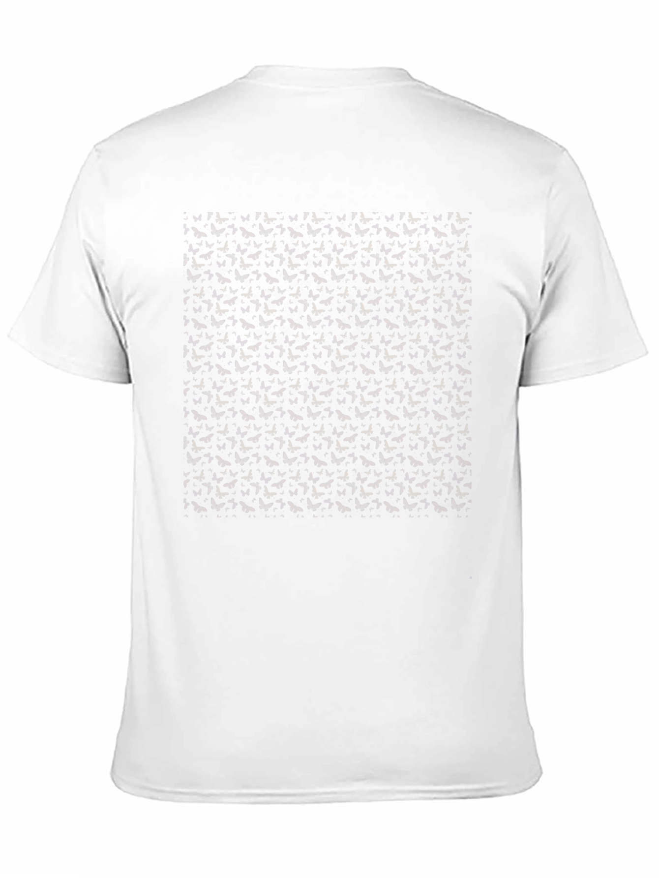 Patterned Black T-Shirt - Modern Casual Style