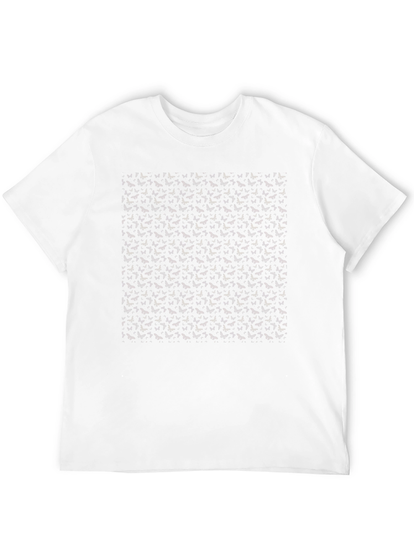 Patterned Black T-Shirt - Modern Casual Style