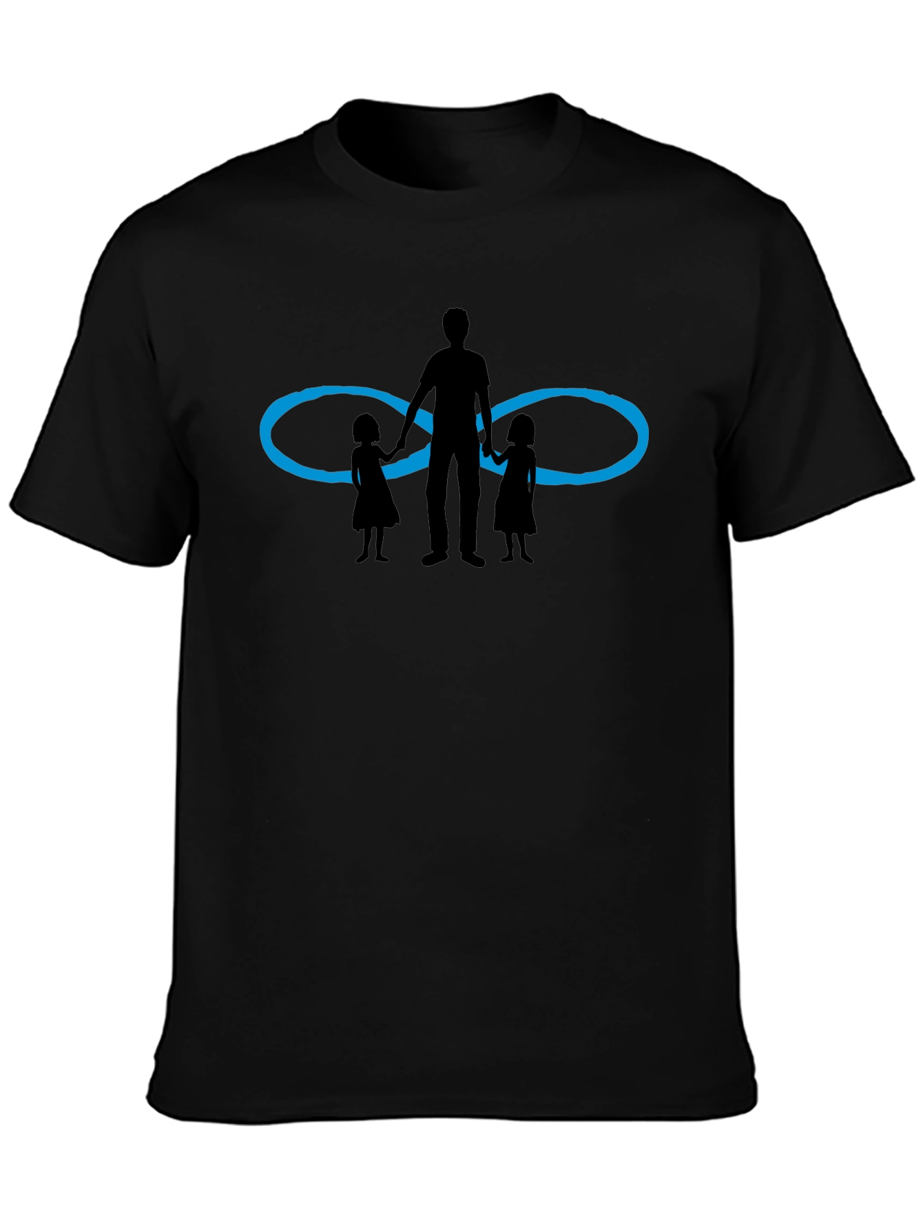 Dad & Daughters Infinity Love Graphic Tee