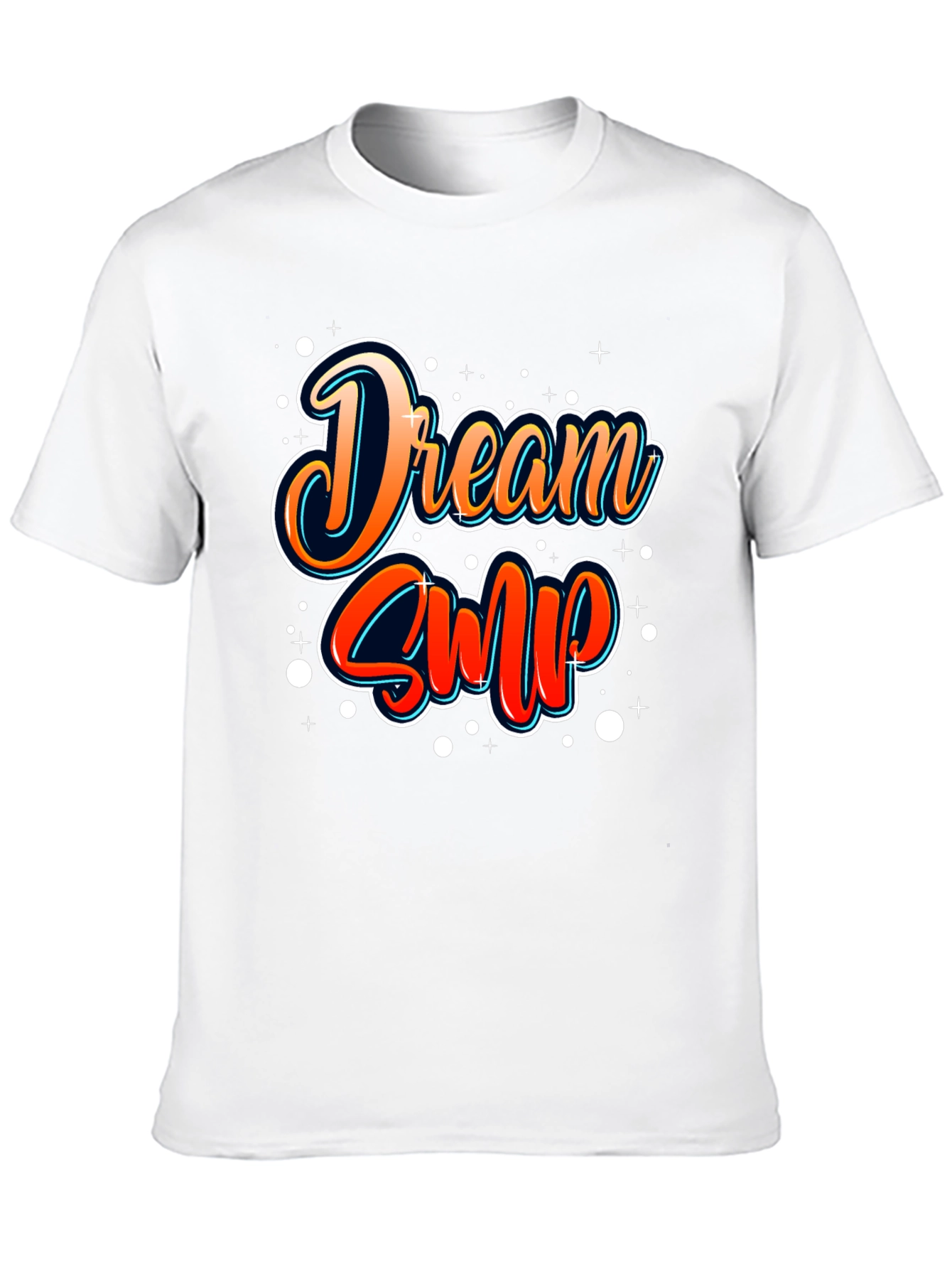 Dream SMP T-Shirt - Black Cotton Casual Tee