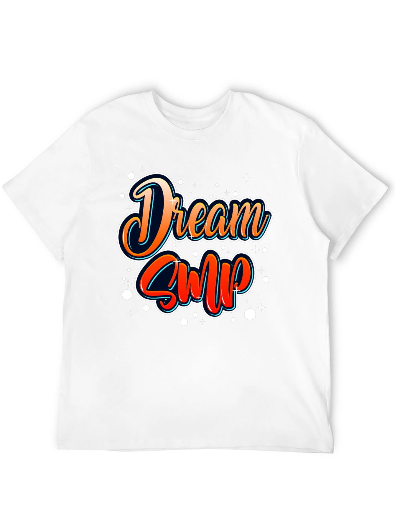Dream SMP T-Shirt - Black Cotton Casual Tee