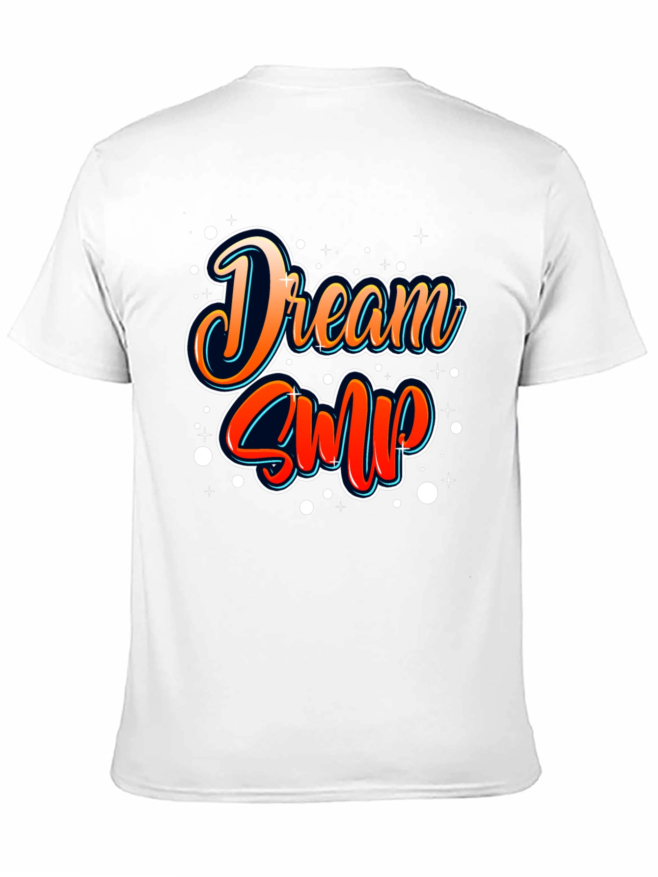 Dream SMP T-Shirt - Black Cotton Casual Tee