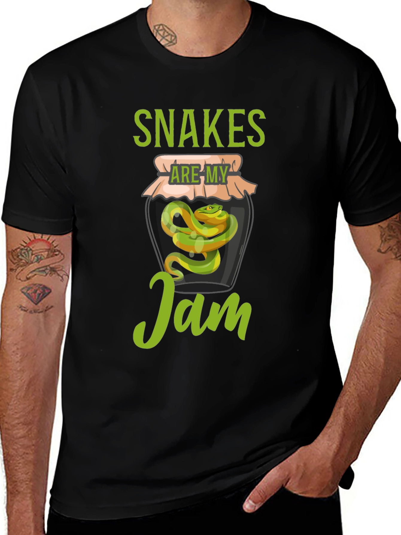 Snakes are My Jam Graphic T-Shirt