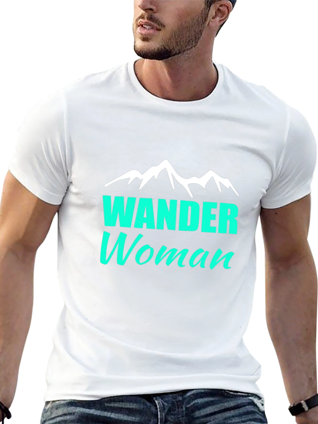 Wander Woman Graphic Tee - Black