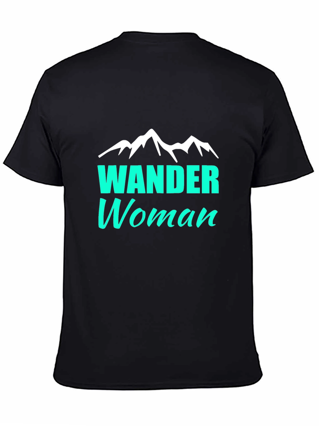 Wander Woman Graphic Tee - Black