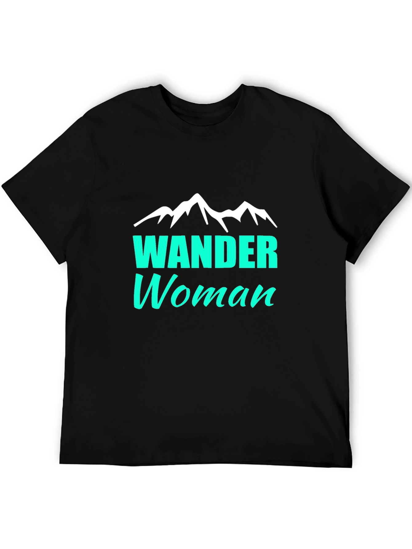 Wander Woman Graphic Tee - Black