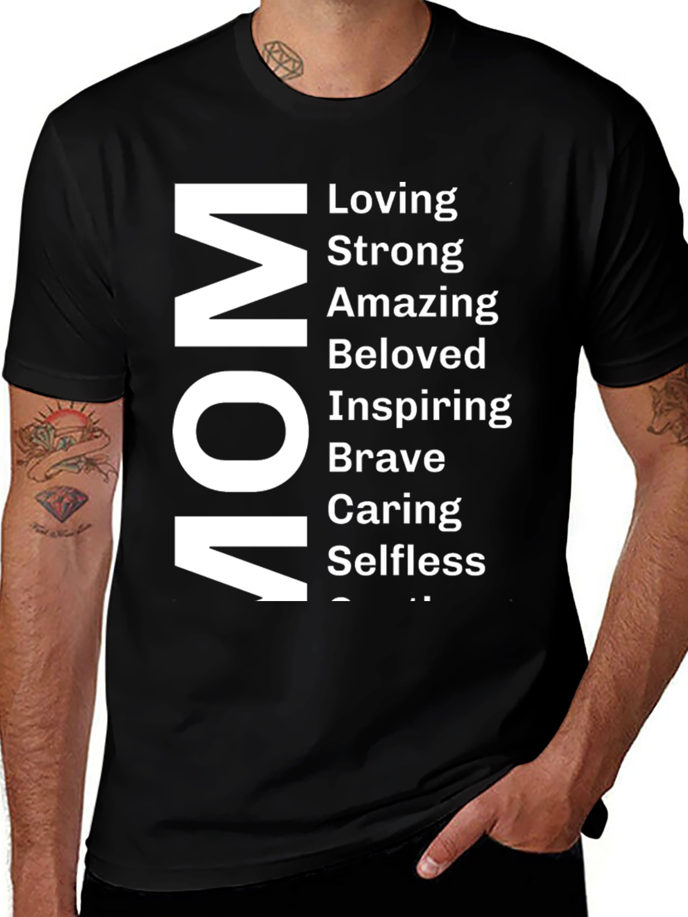 Loving Mom Graphic T-Shirt -  Mothers Day Gift