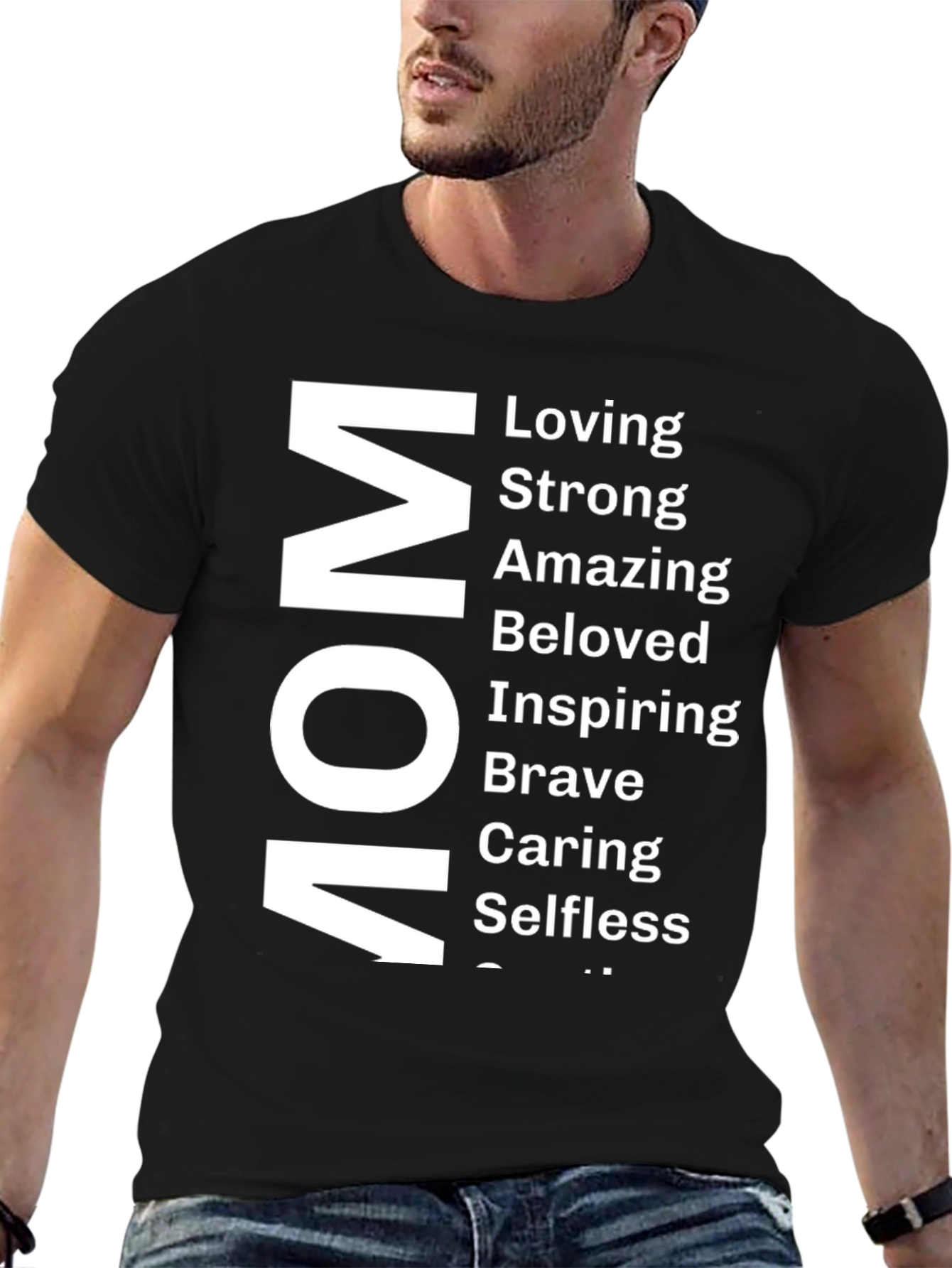 Loving Mom Graphic T-Shirt -  Mothers Day Gift