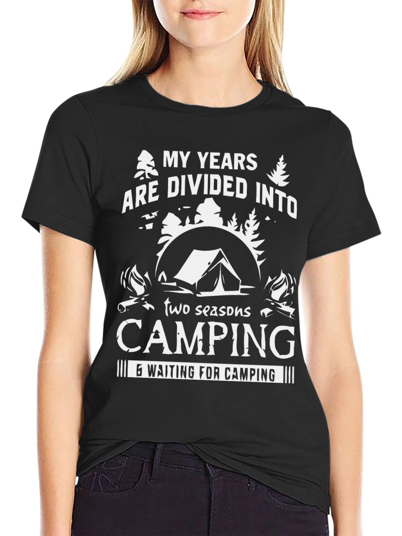 Camping Seasons Graphic Tee