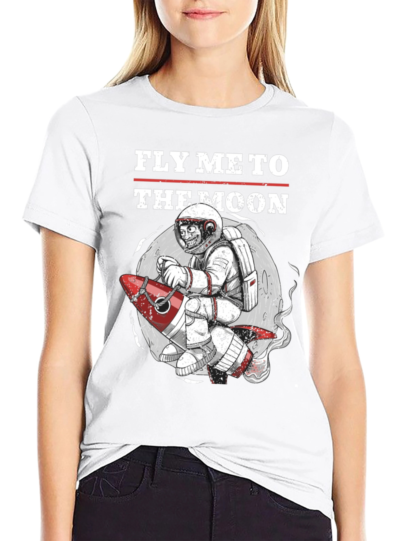 Fly Me To The Moon Graphic T-Shirt