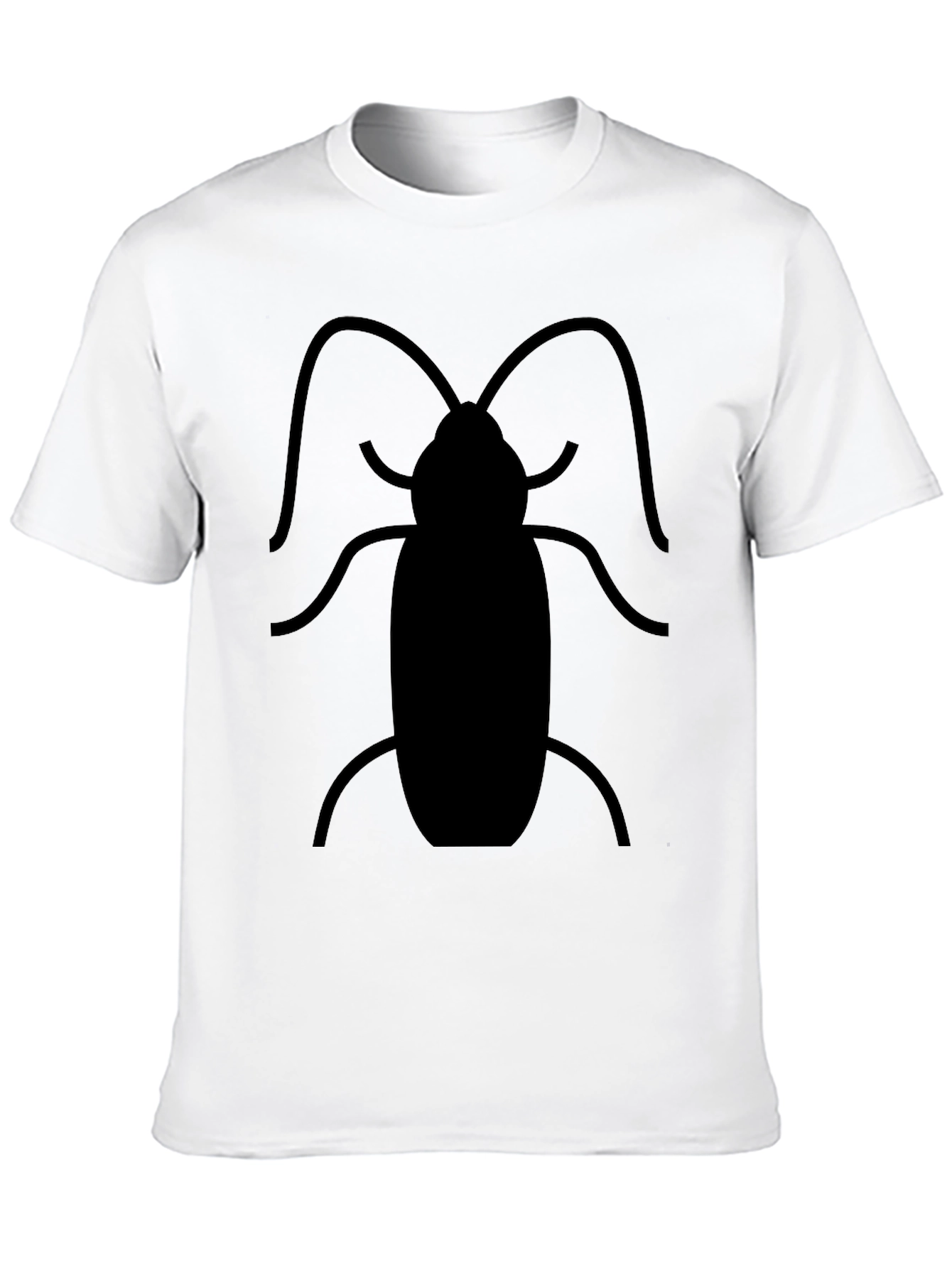 Cockroach Graphic Tee - Black Novelty T-Shirt