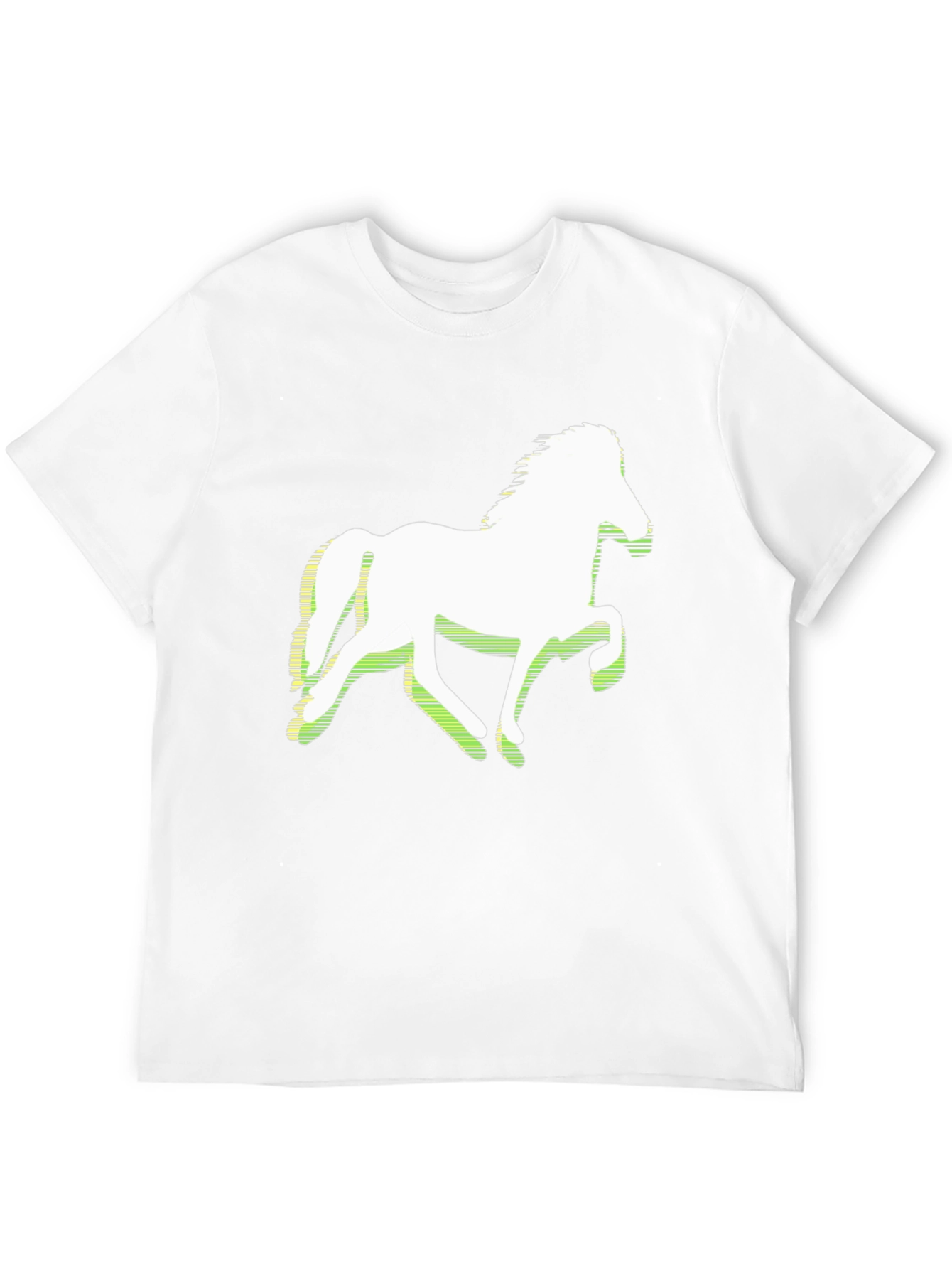 Horse Graphic Tee - Stylish Black T-Shirt