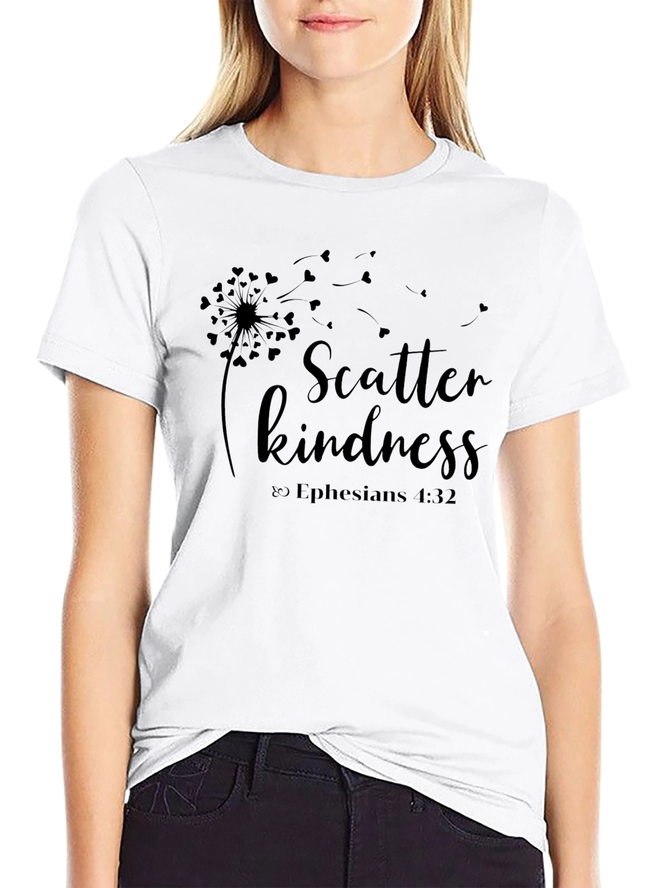 Scatter Kindness T-Shirt - Ephesians 4:32 Graphic Tee