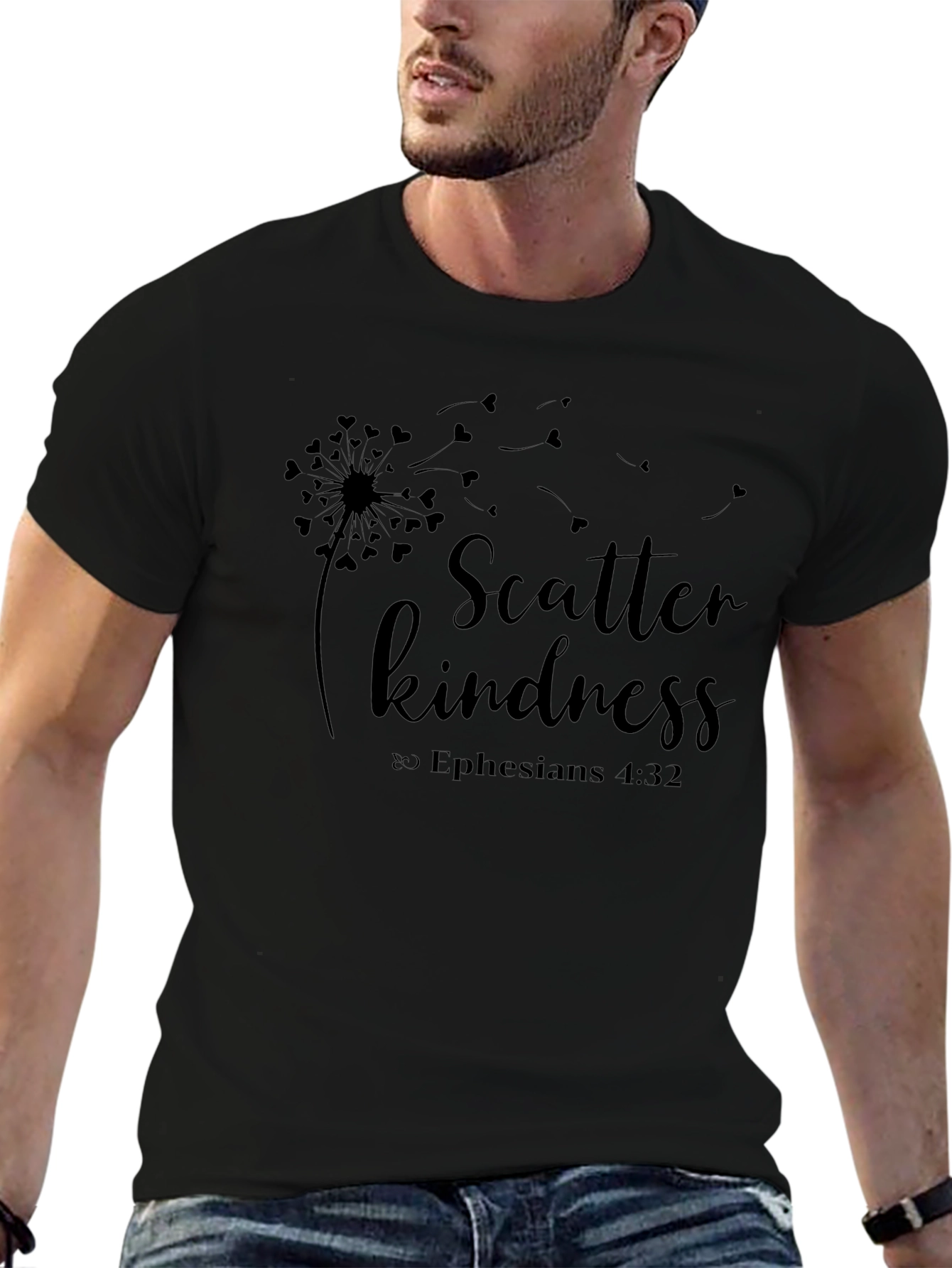 Scatter Kindness T-Shirt - Ephesians 4:32 Graphic Tee