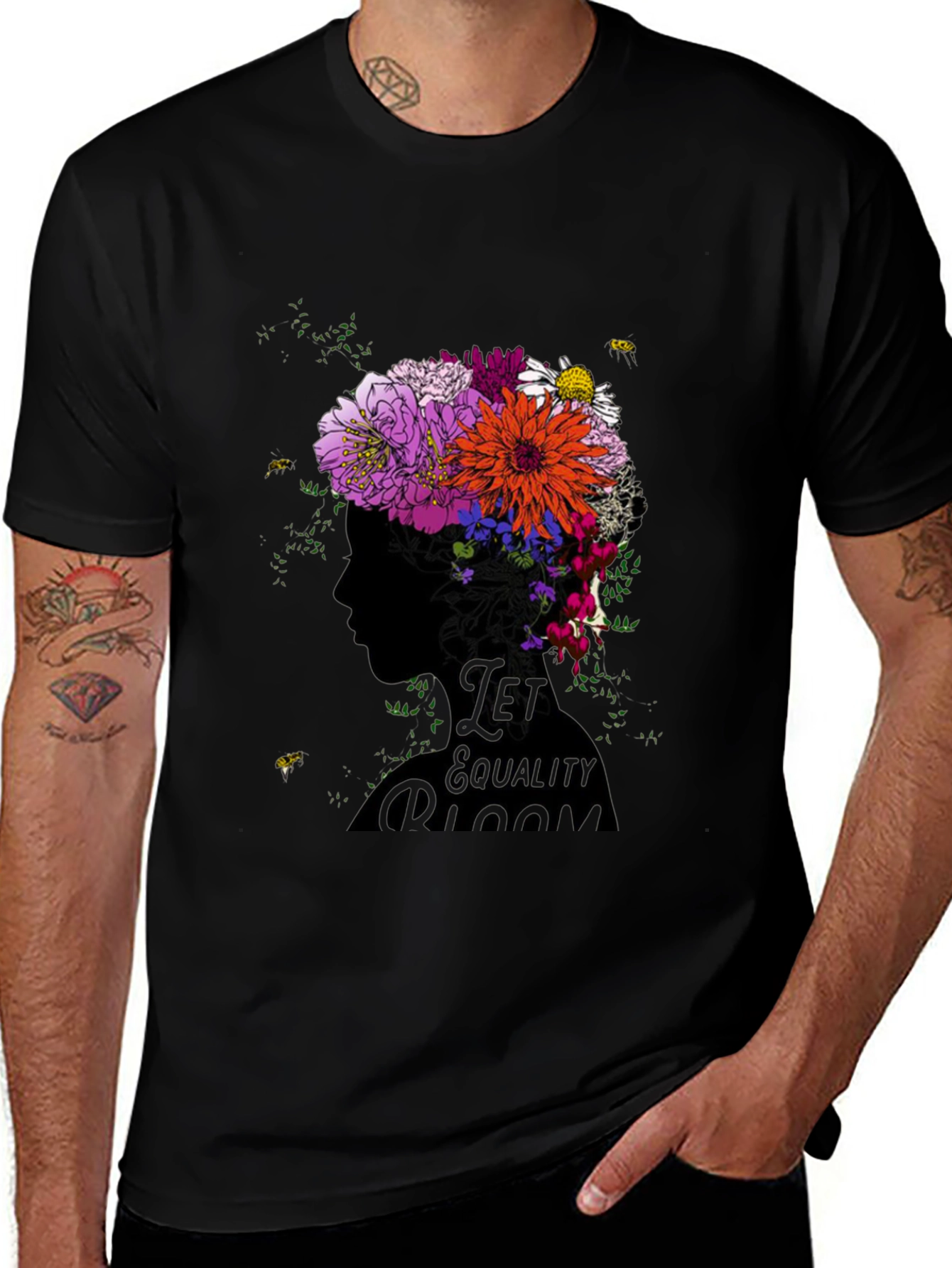 Floral Equality Bloom T-Shirt