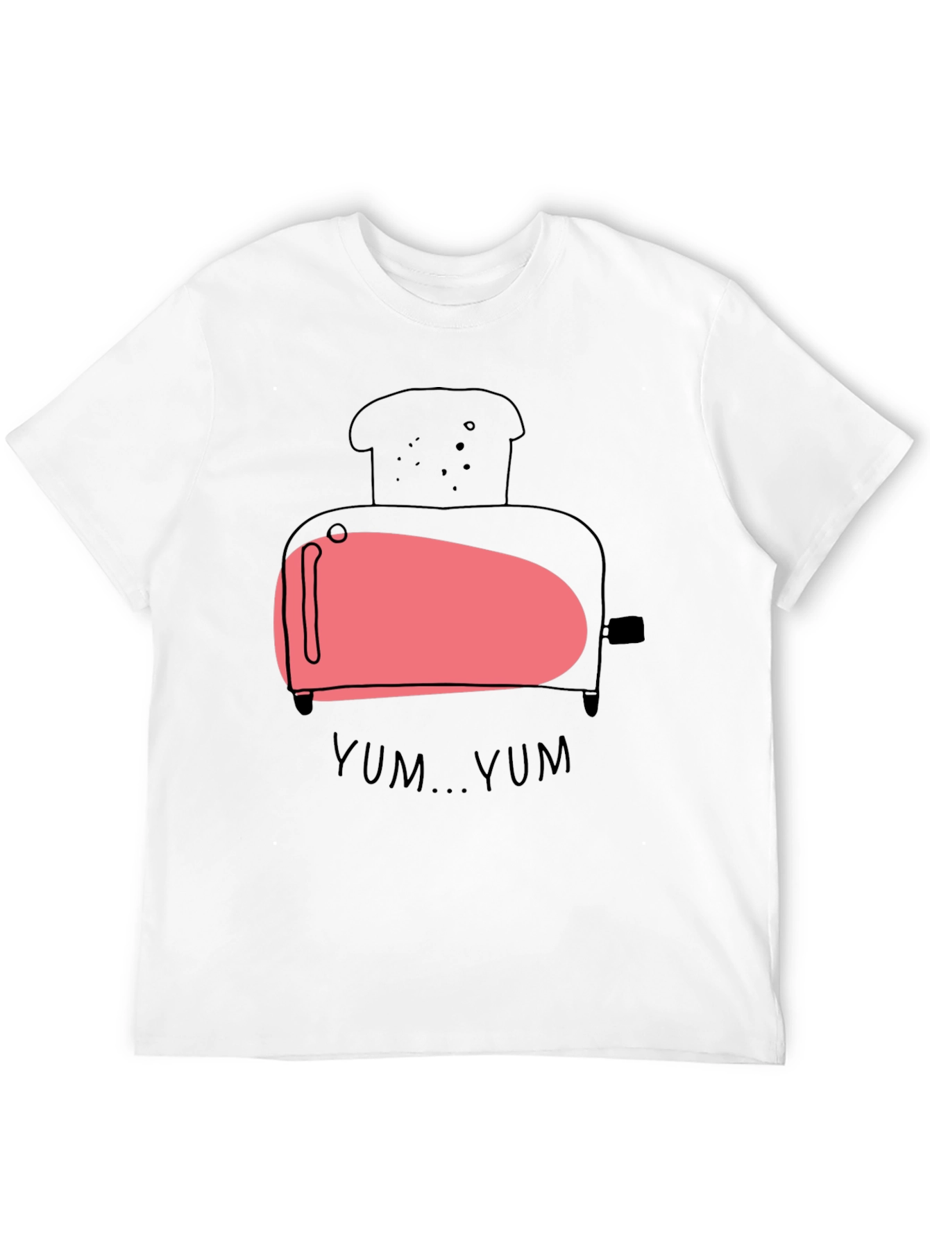Yum Yum Toaster T-Shirt - Funny Breakfast Tee