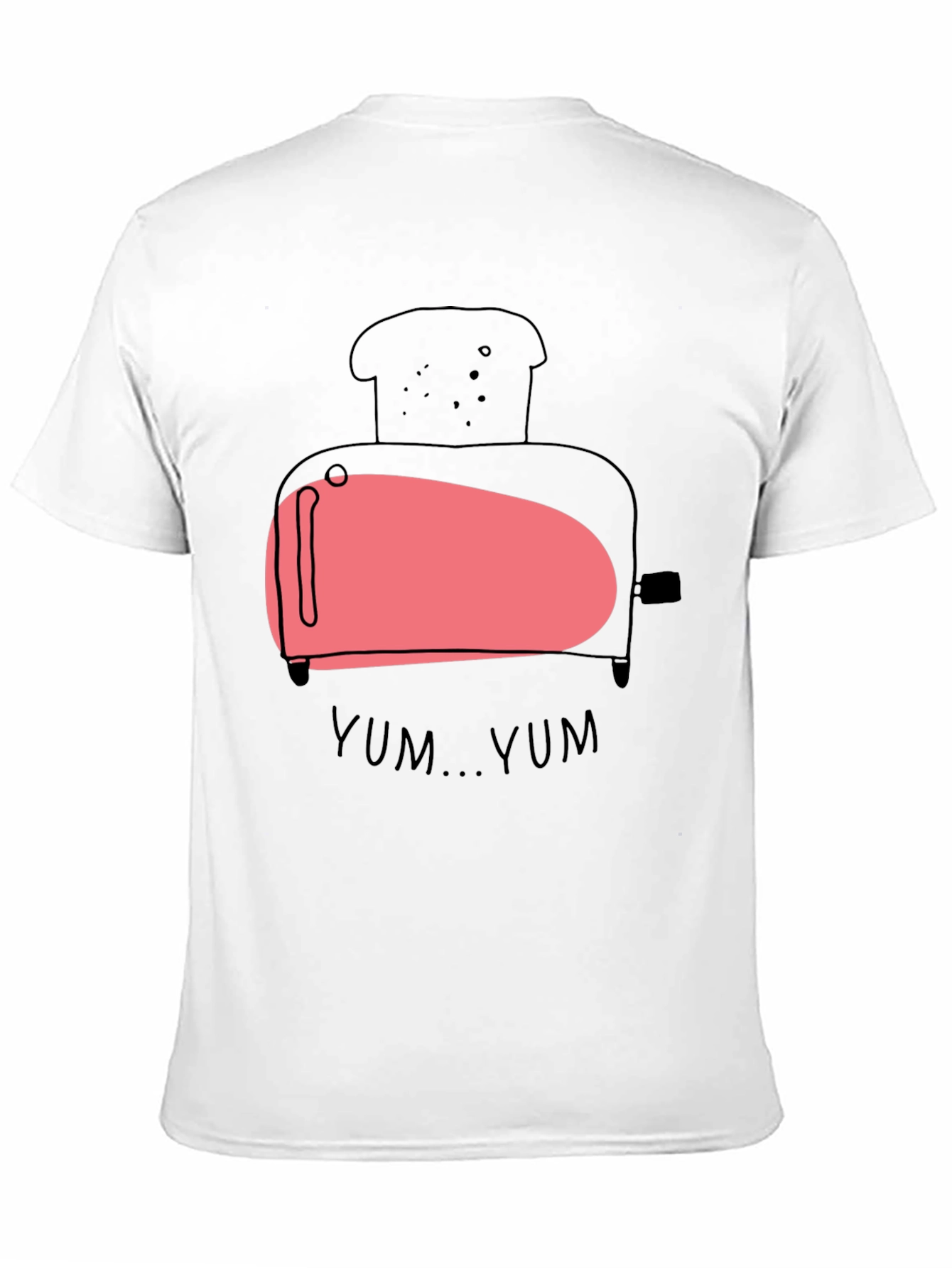 Yum Yum Toaster T-Shirt - Funny Breakfast Tee