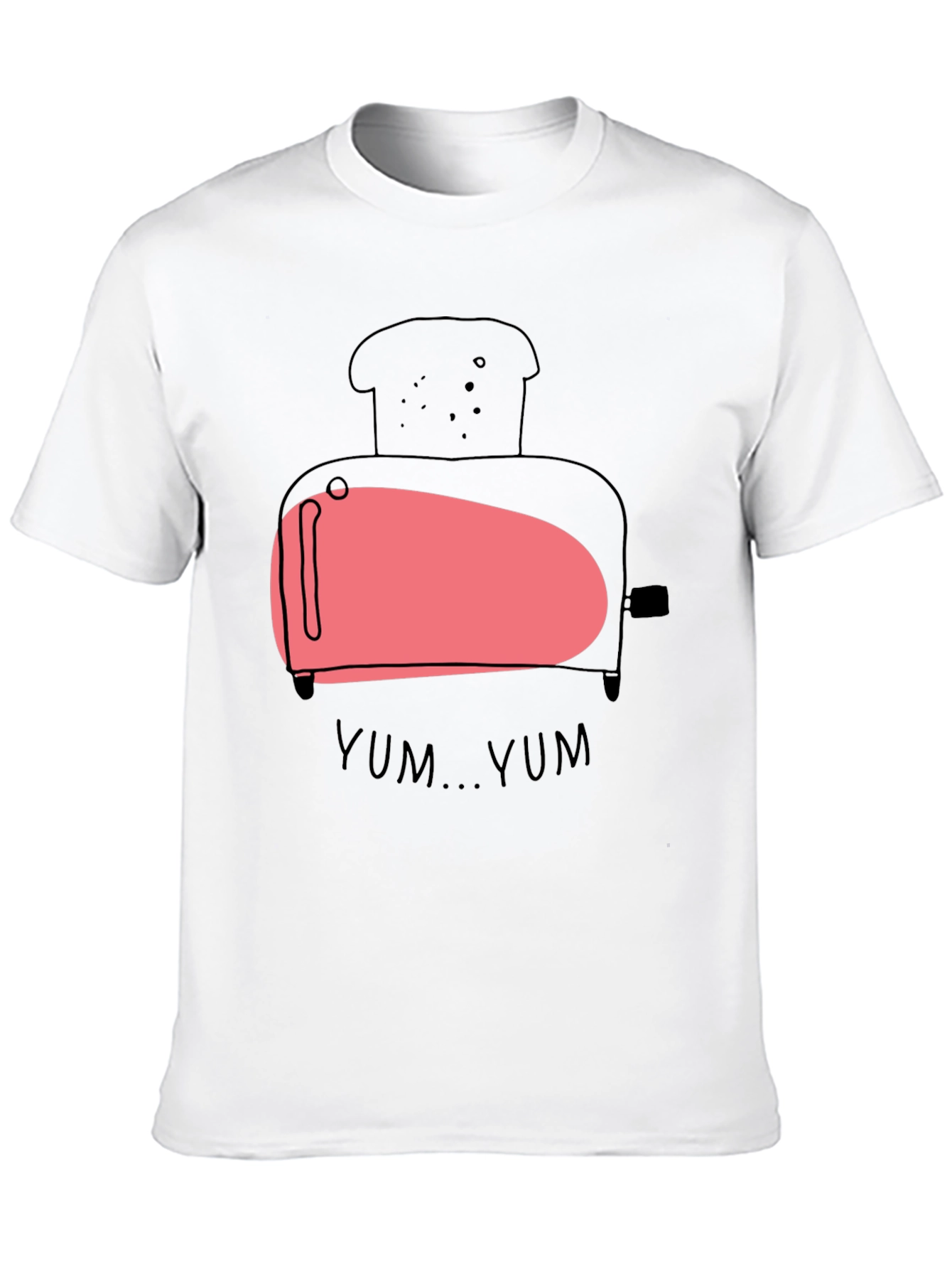 Yum Yum Toaster T-Shirt - Funny Breakfast Tee