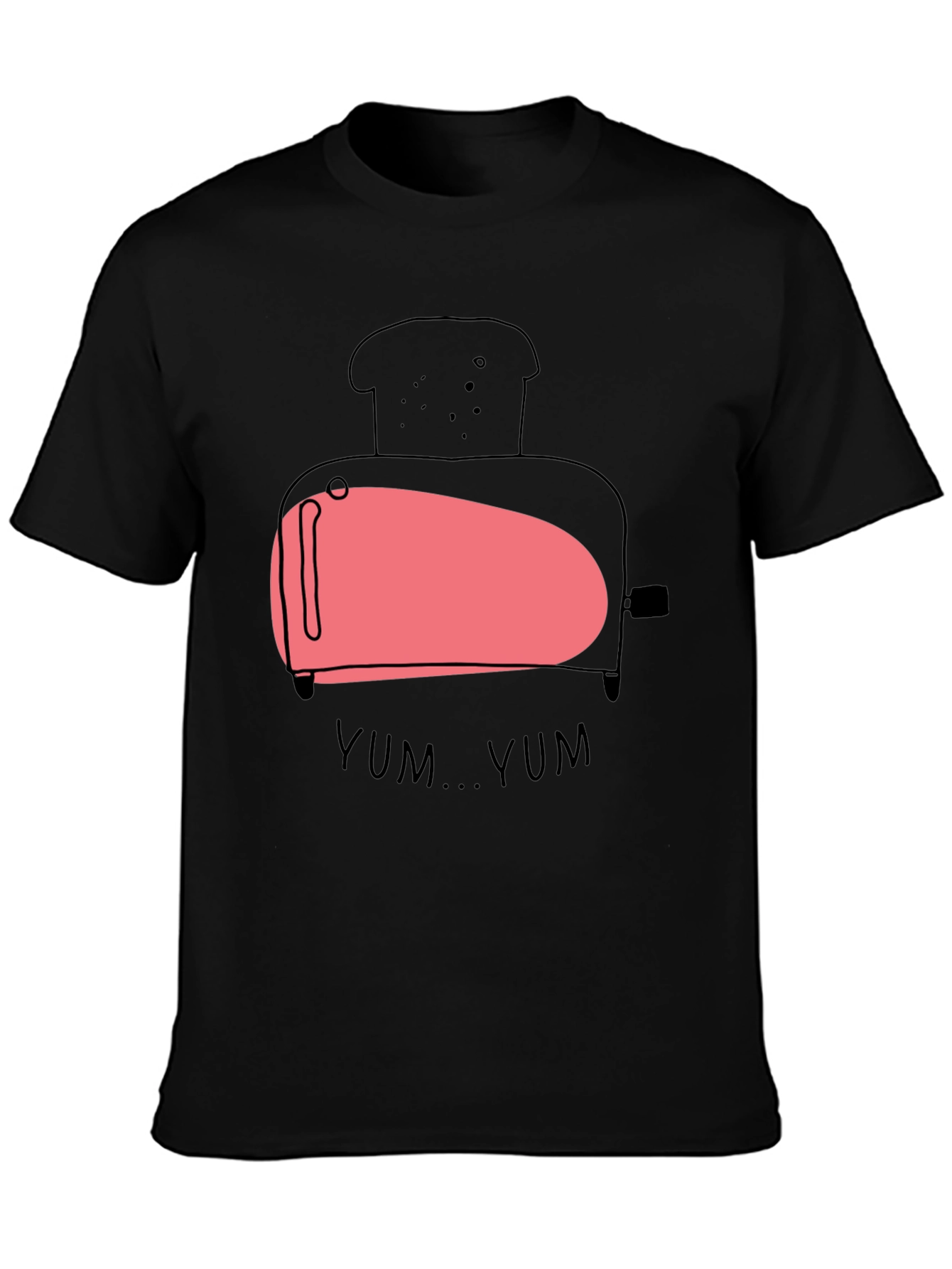 Yum Yum Toaster T-Shirt - Funny Breakfast Tee
