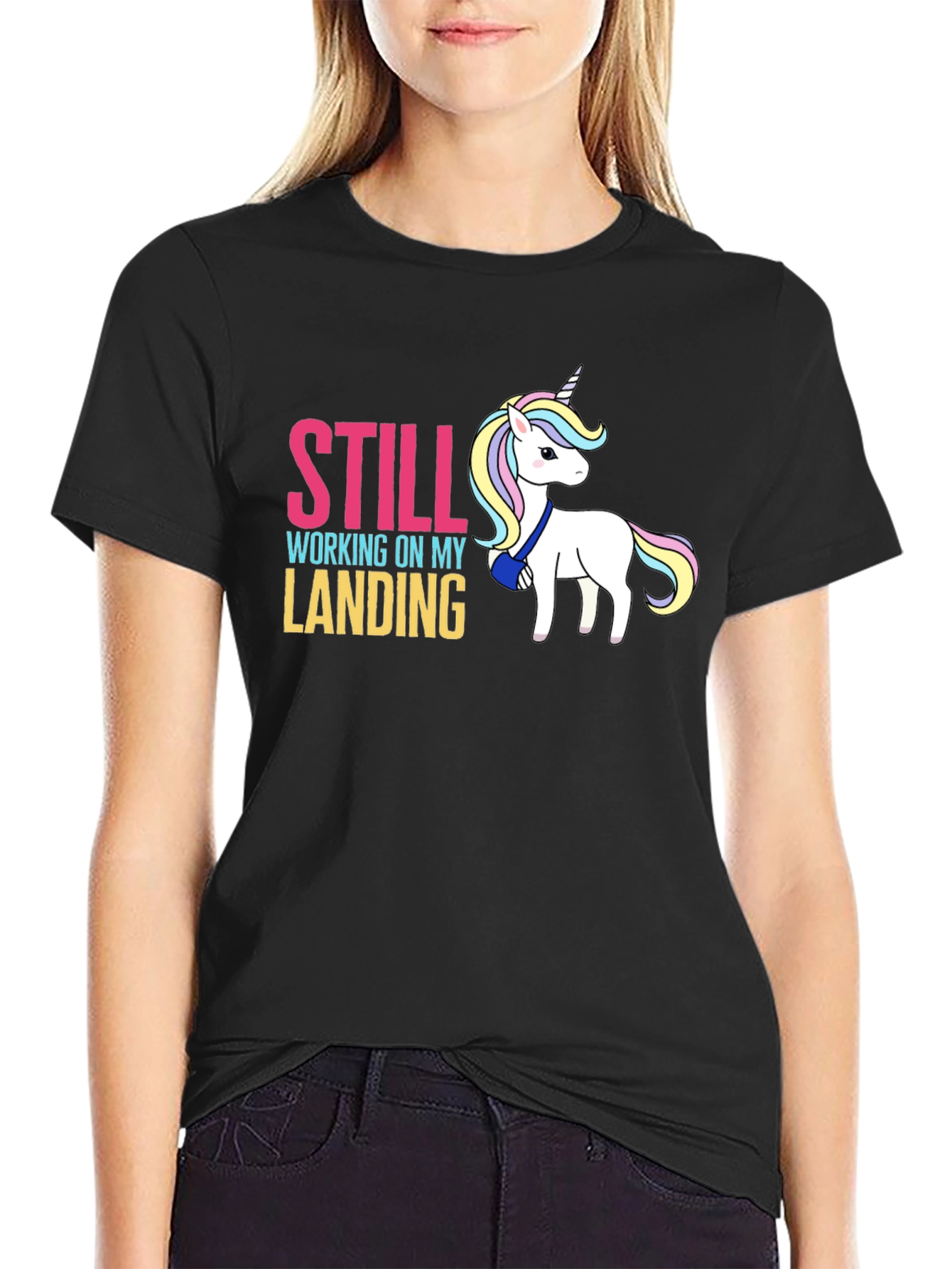 Still Working on My Landing T-Shirt