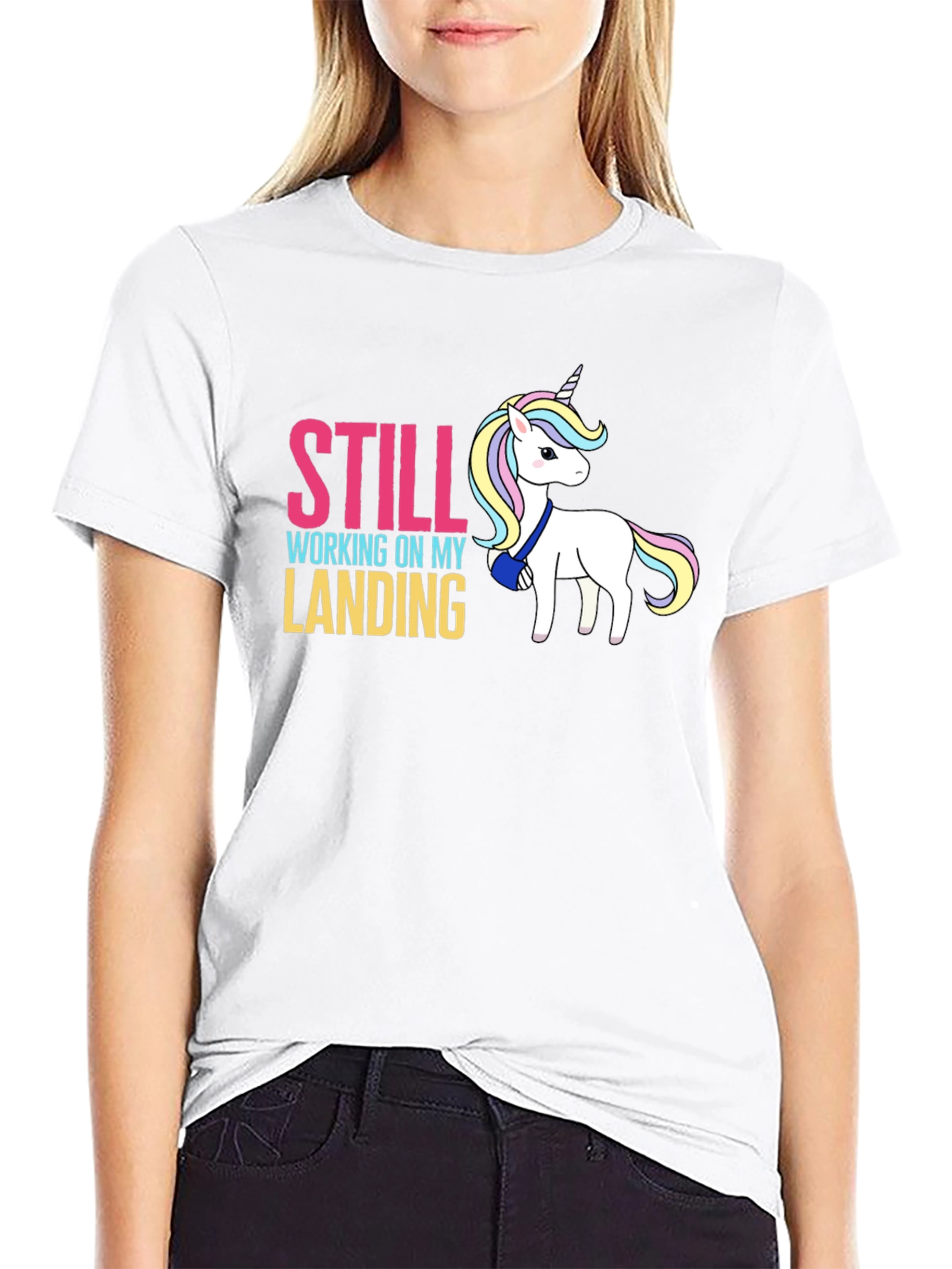 Still Working on My Landing T-Shirt