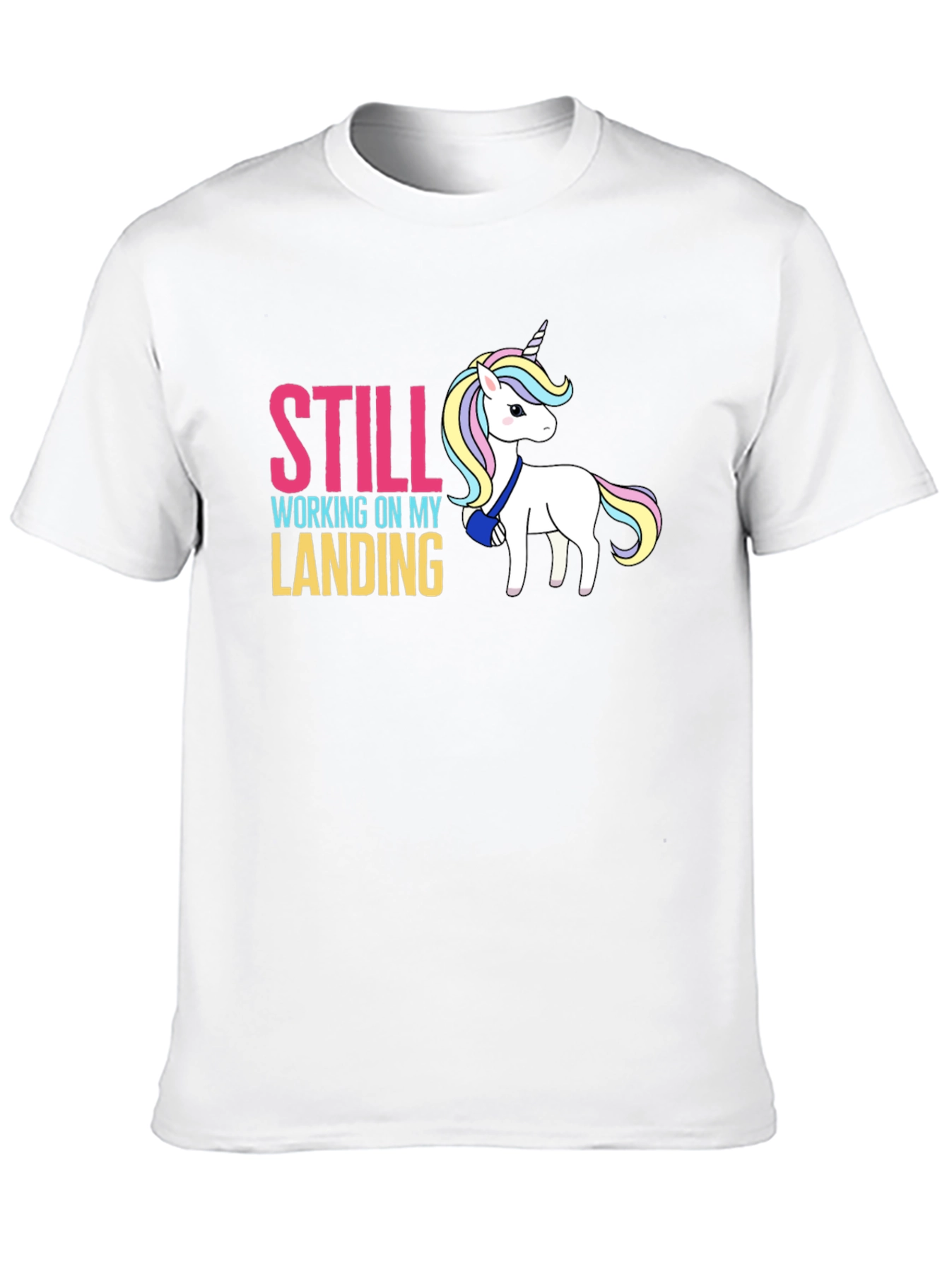 Still Working on My Landing T-Shirt