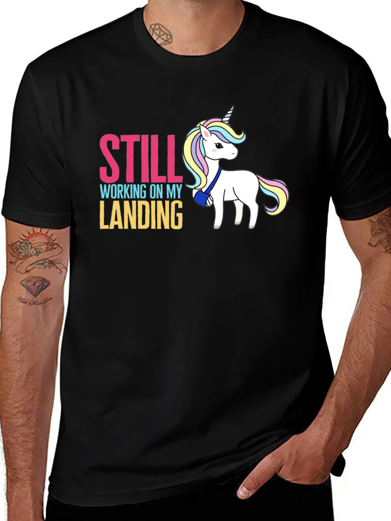 Still Working on My Landing T-Shirt