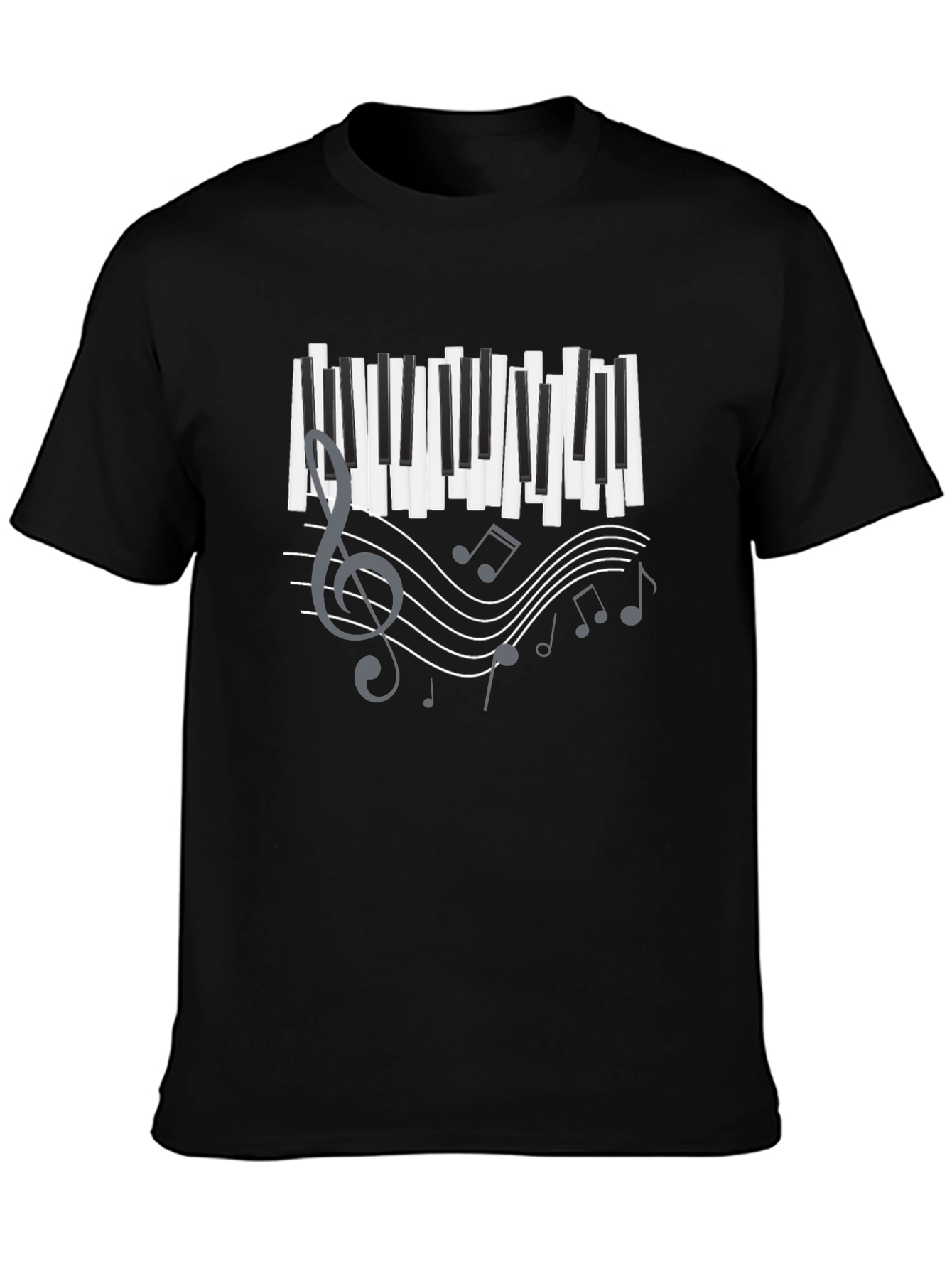 Musical Piano Keys T-Shirt