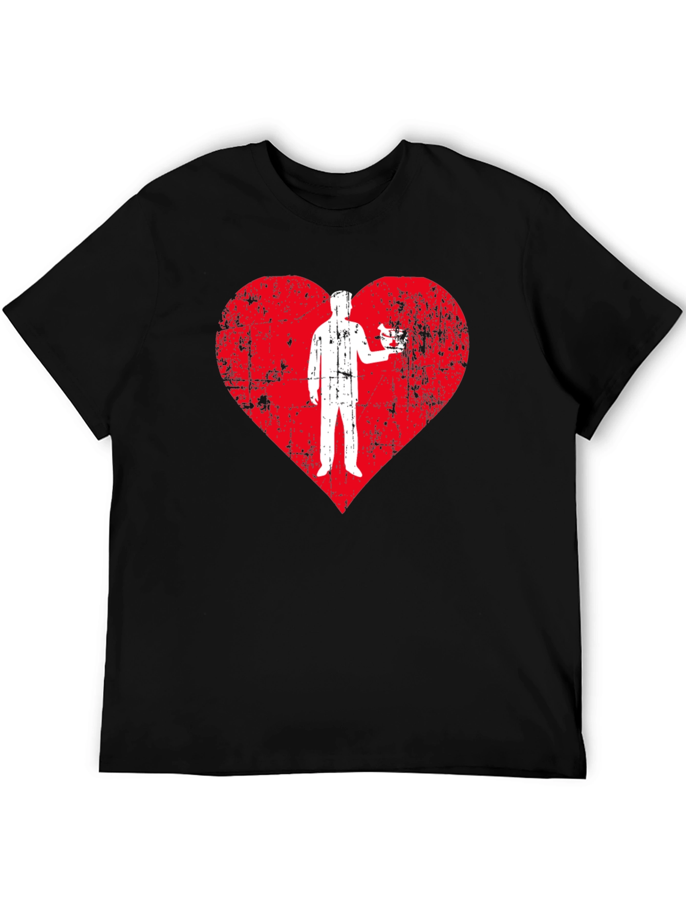 Heart Surgeon Love T-Shirt - Black