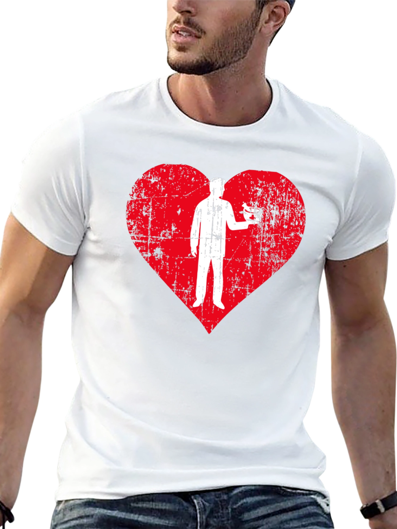 Heart Surgeon Love T-Shirt - Black