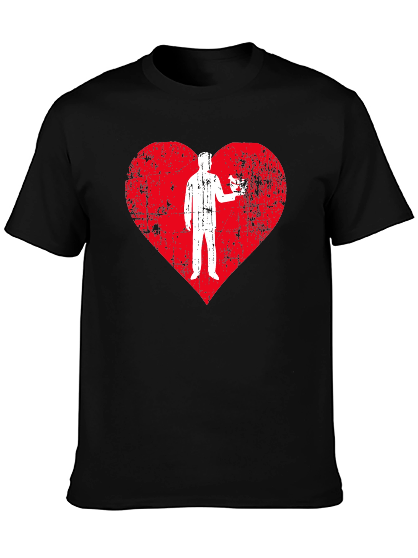 Heart Surgeon Love T-Shirt - Black