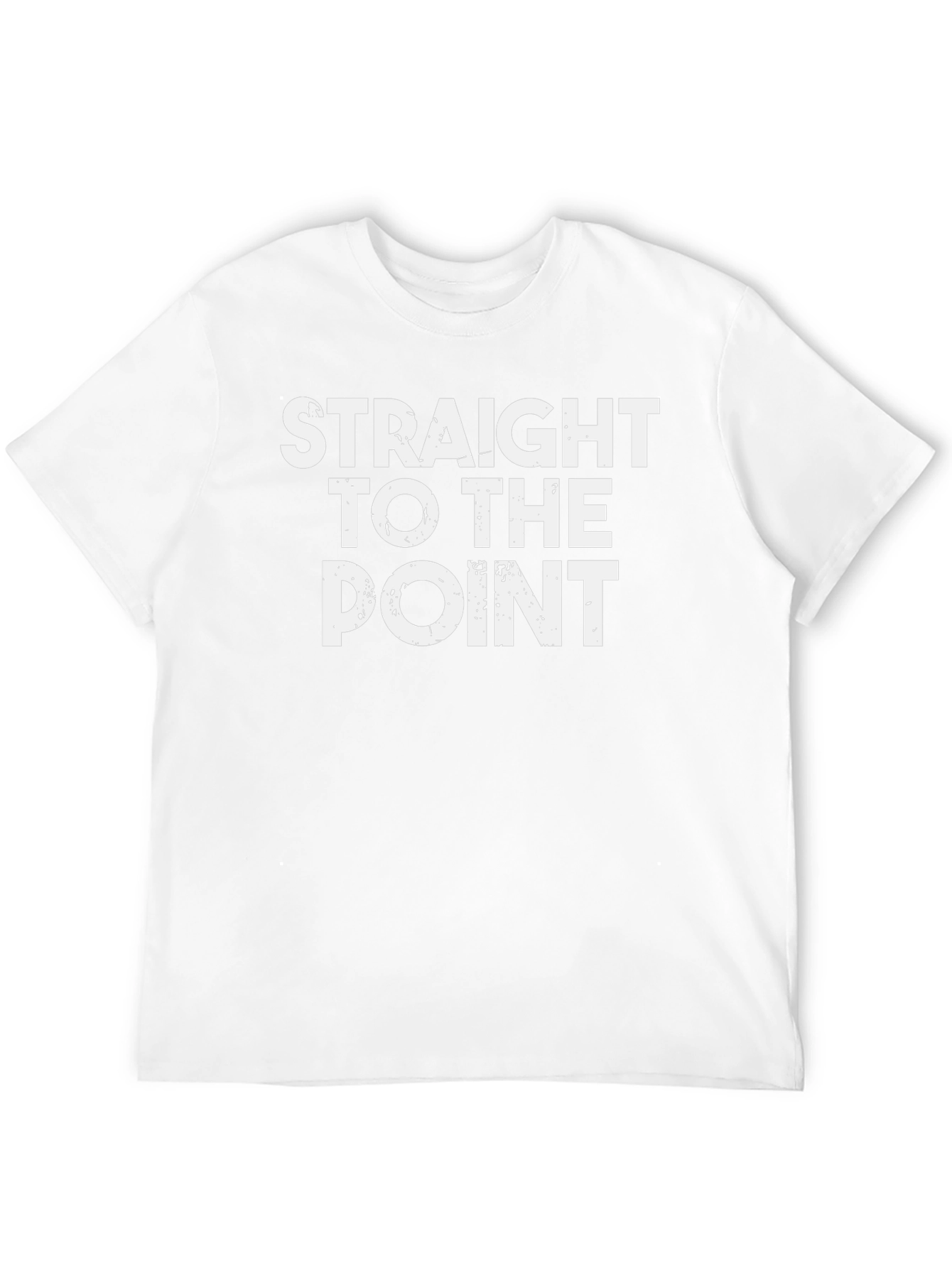 Straight To The Point Graphic Tee