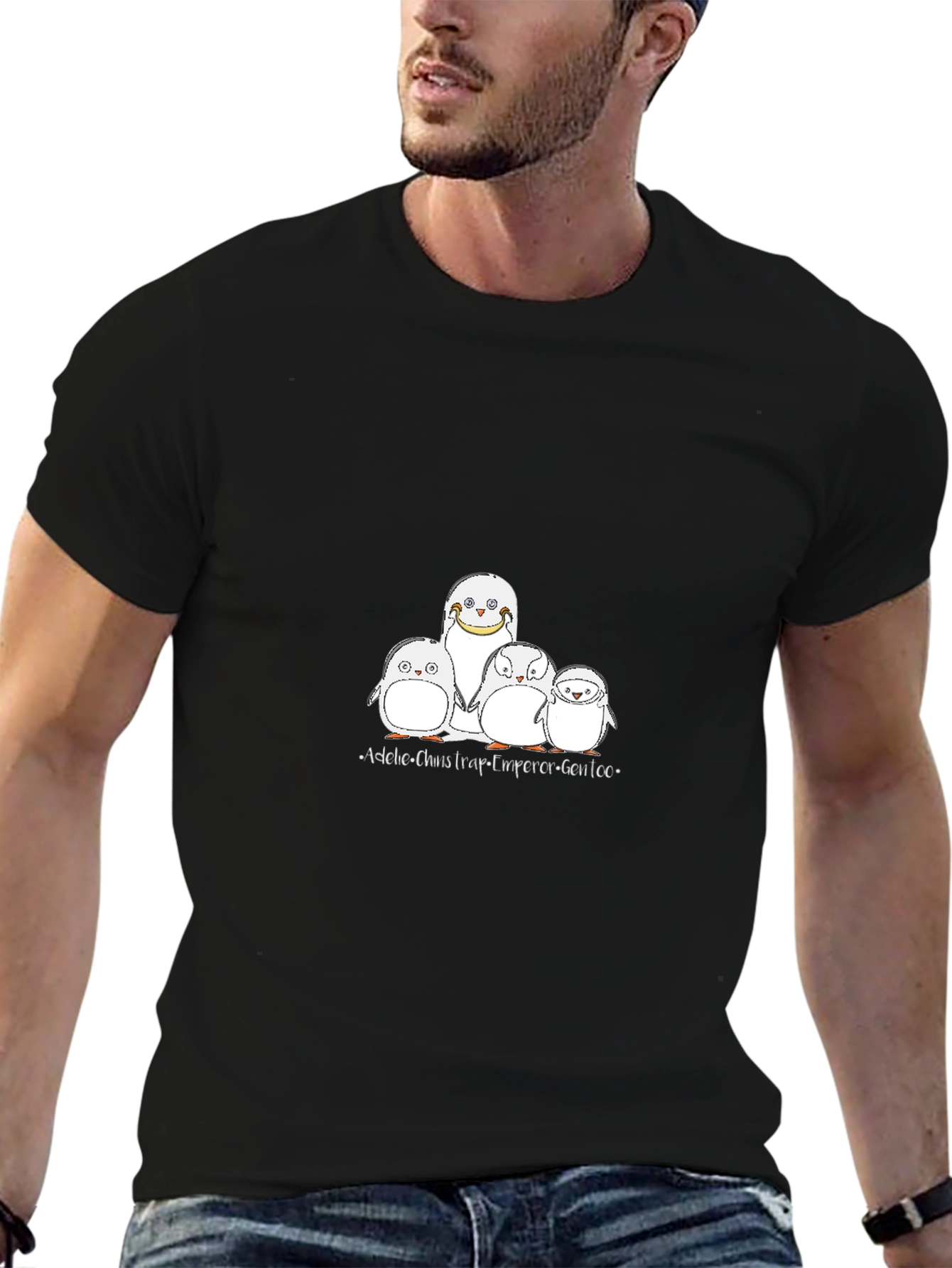 Penguin Family Graphic Tee