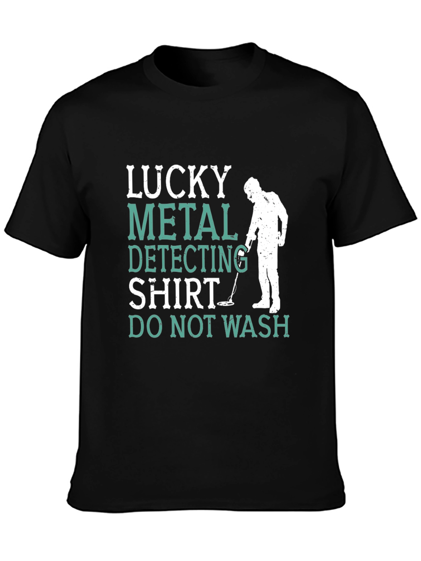Lucky Metal Detecting Shirt - Mens Graphic Tee