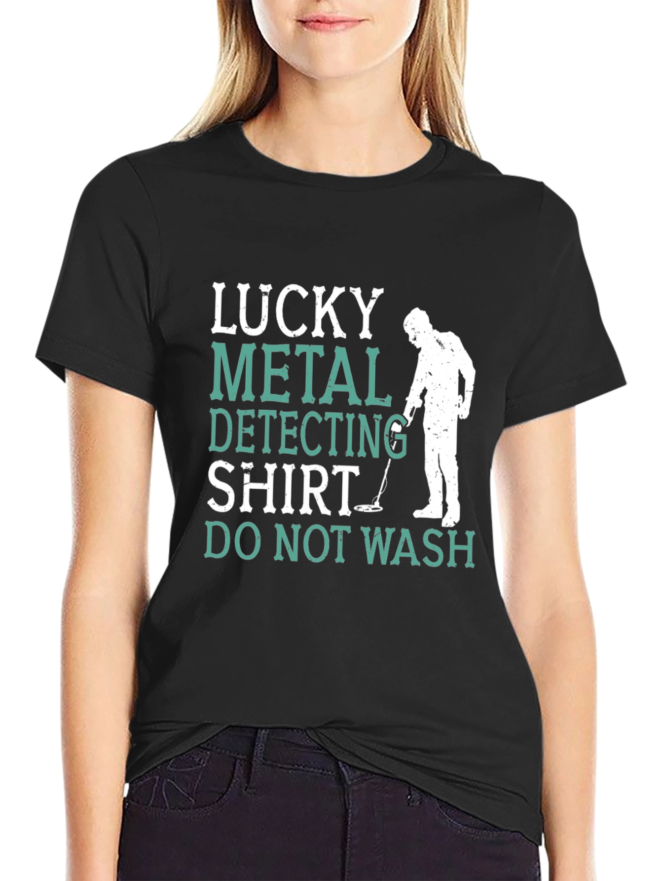 Lucky Metal Detecting Shirt - Mens Graphic Tee