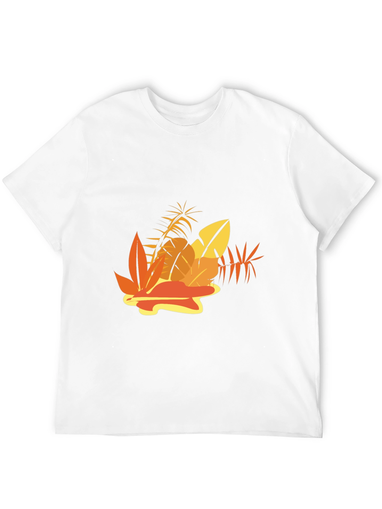 Tropical Leaf Graphic Tee