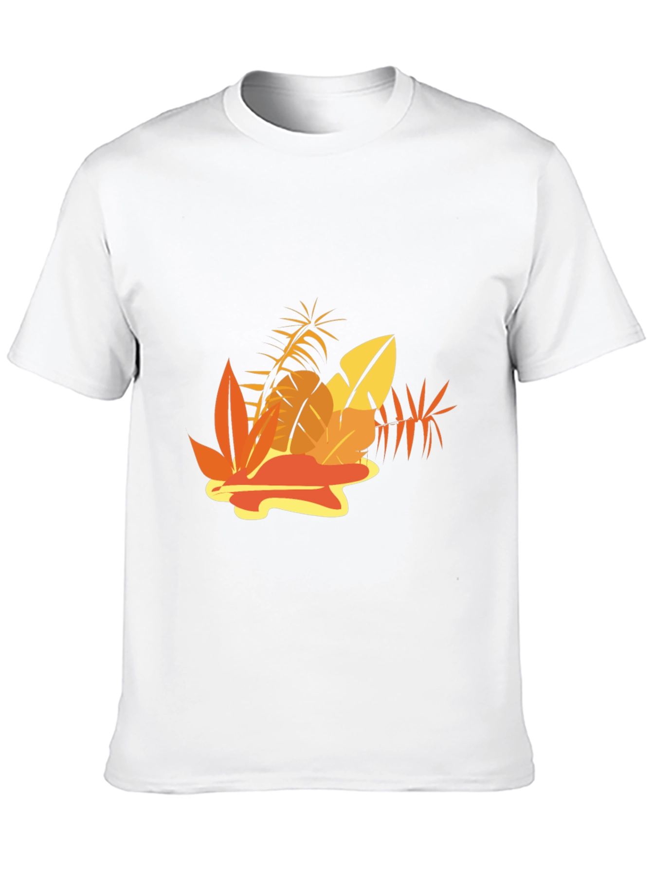 Tropical Leaf Graphic Tee