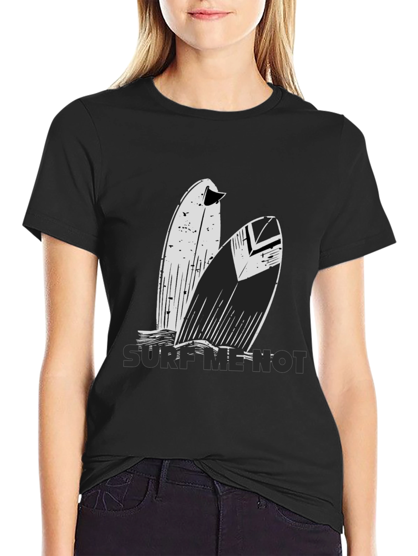 Surf Me Not T-Shirt -  Surfer Style Tee