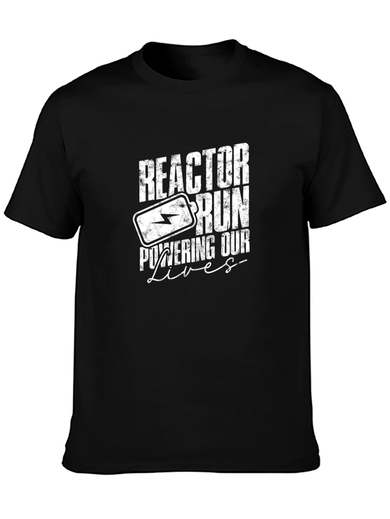 Reactor Run Powering Our Lives Graphic T-Shirt