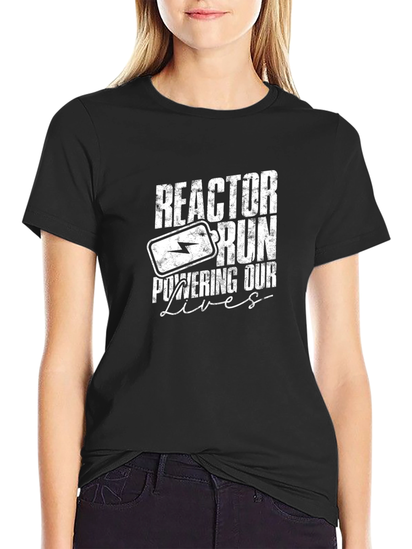 Reactor Run Powering Our Lives Graphic T-Shirt