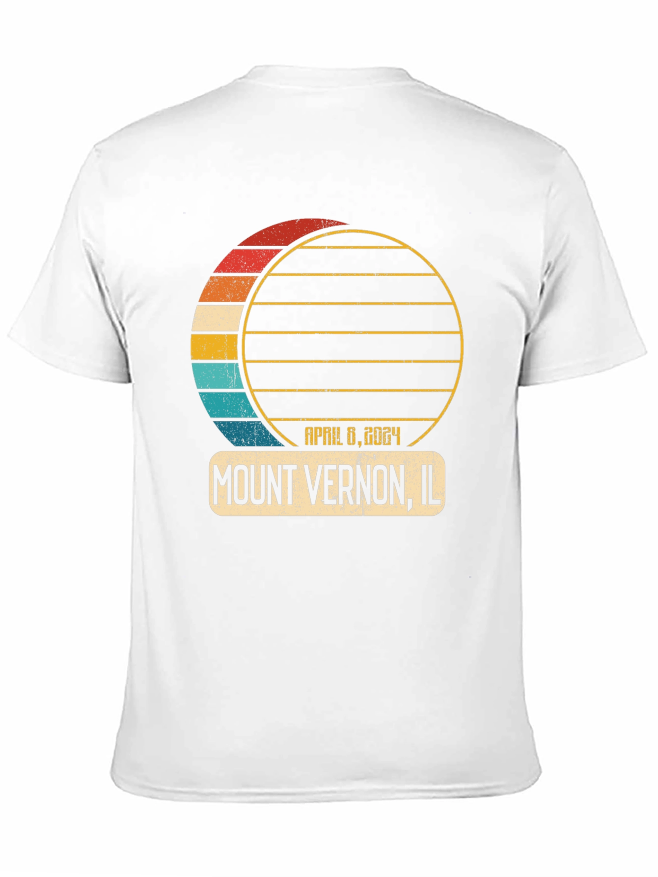 Mount Vernon IL Eclipse April 8 2024 T-Shirt