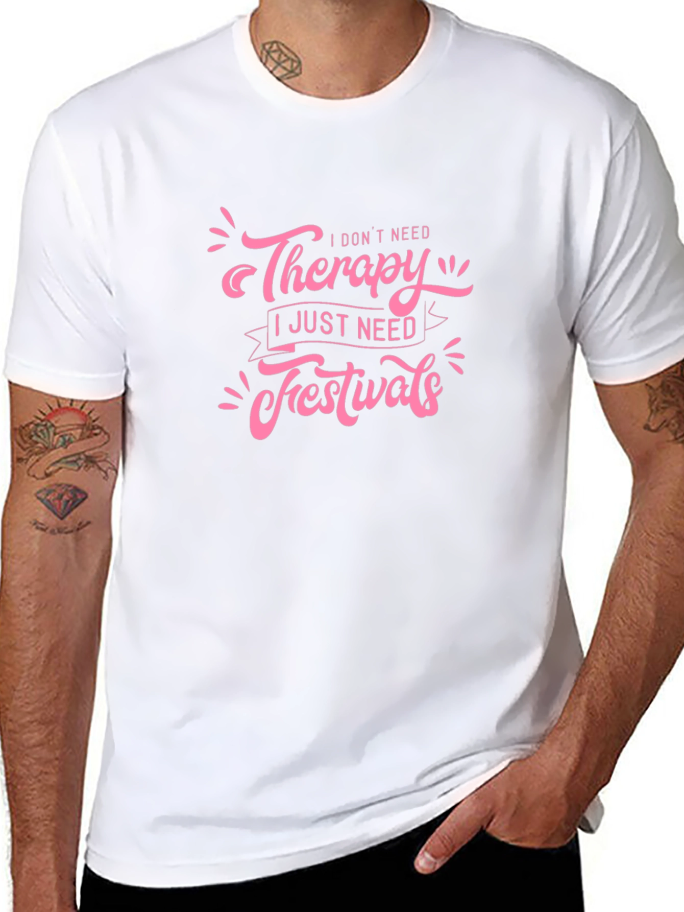Therapy and Festivals Tee