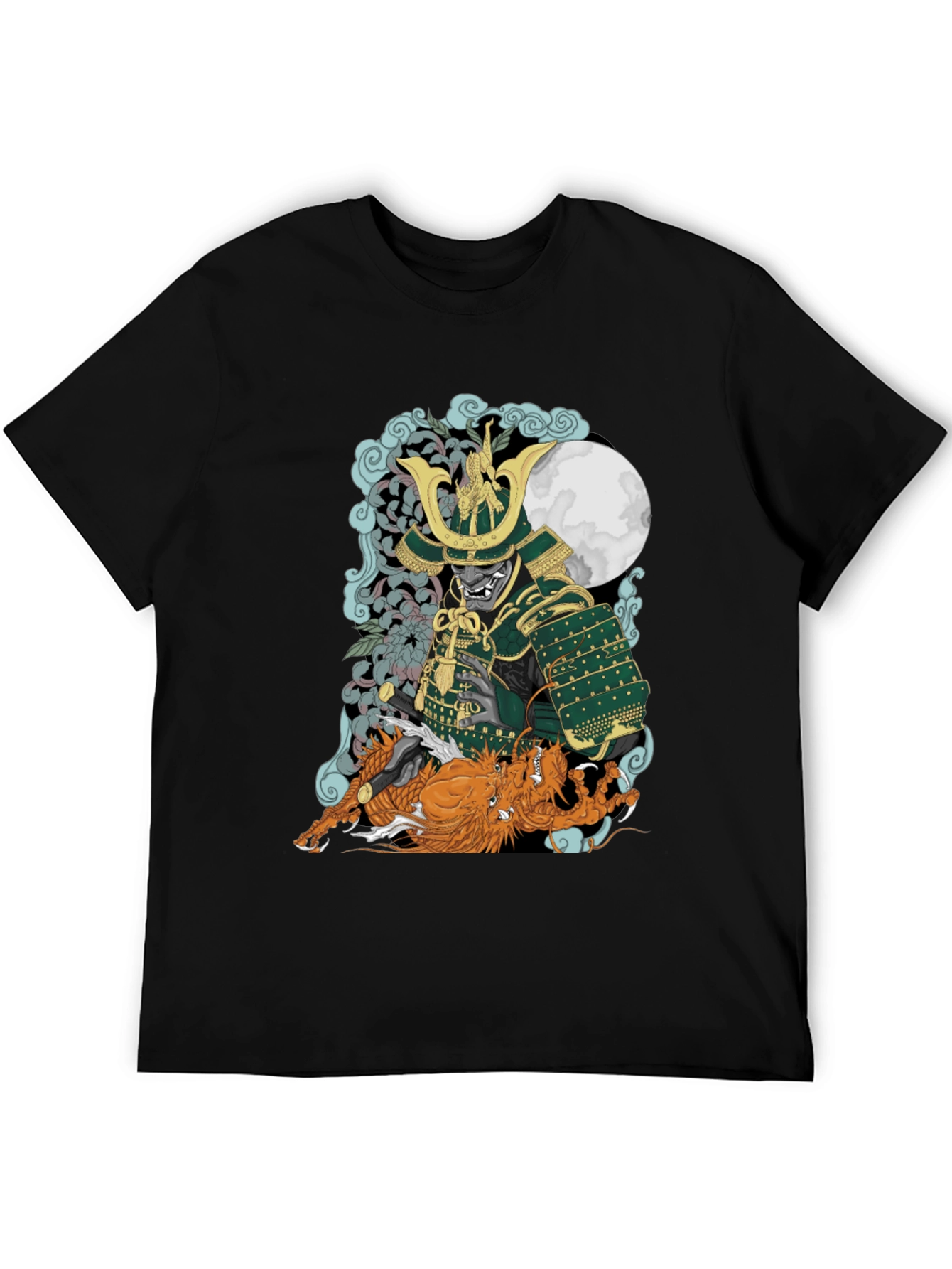 Samurai & Dragon Graphic Tee
