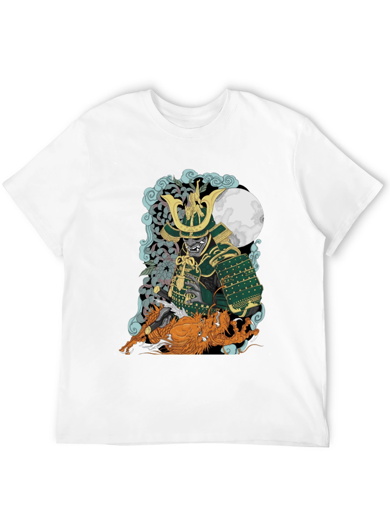 Samurai & Dragon Graphic Tee