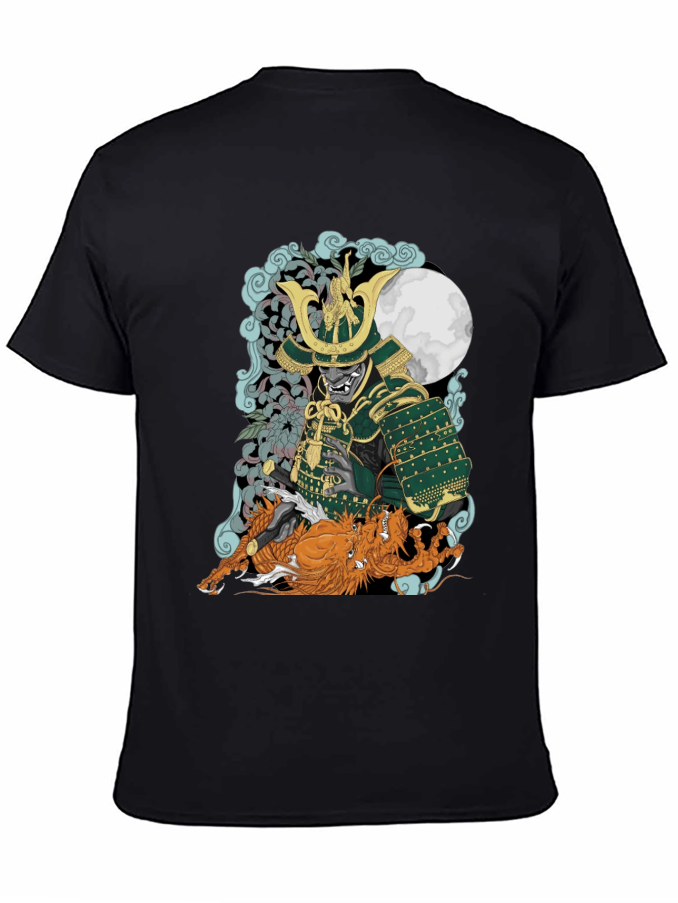 Samurai & Dragon Graphic Tee