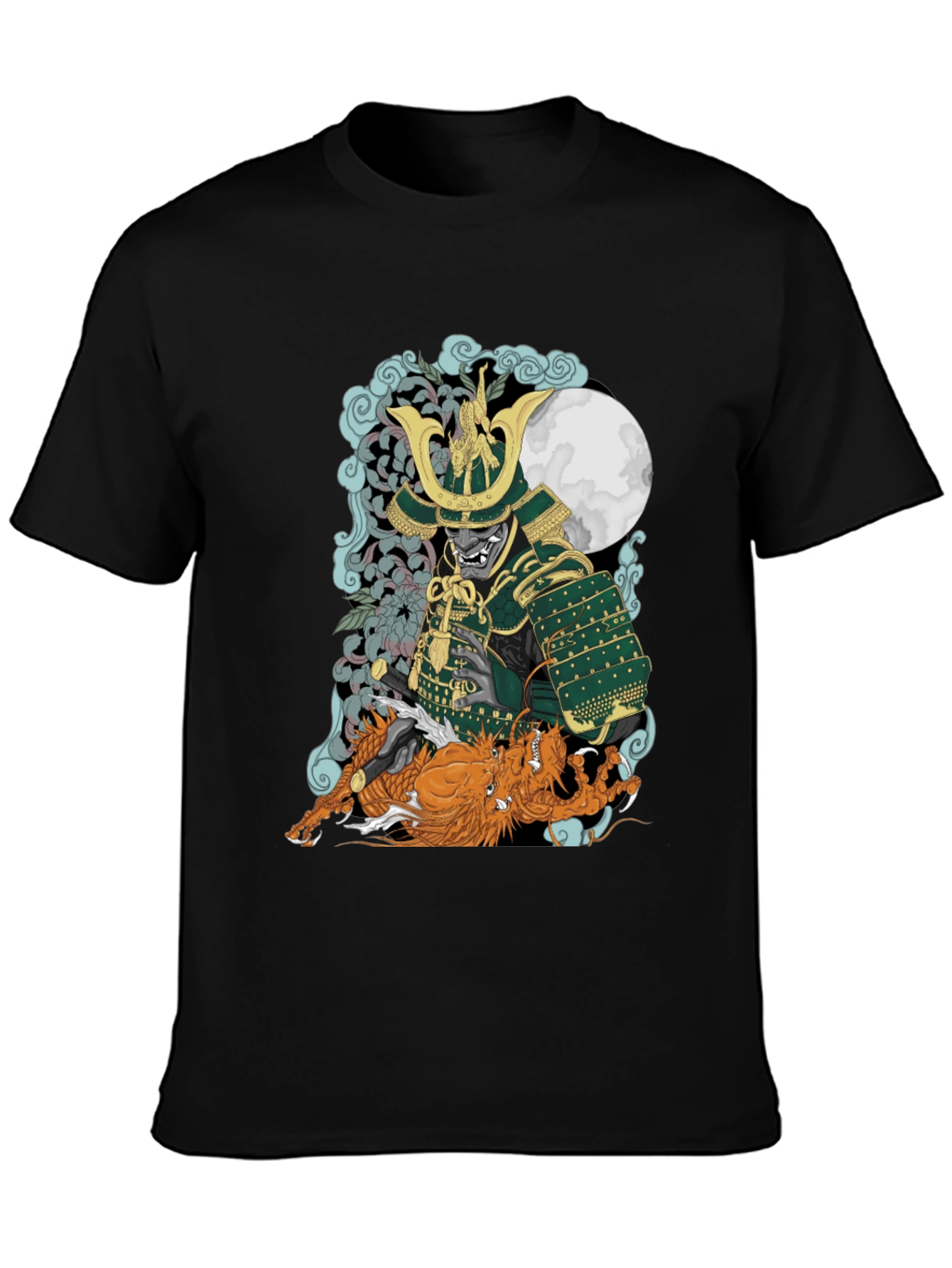 Samurai & Dragon Graphic Tee