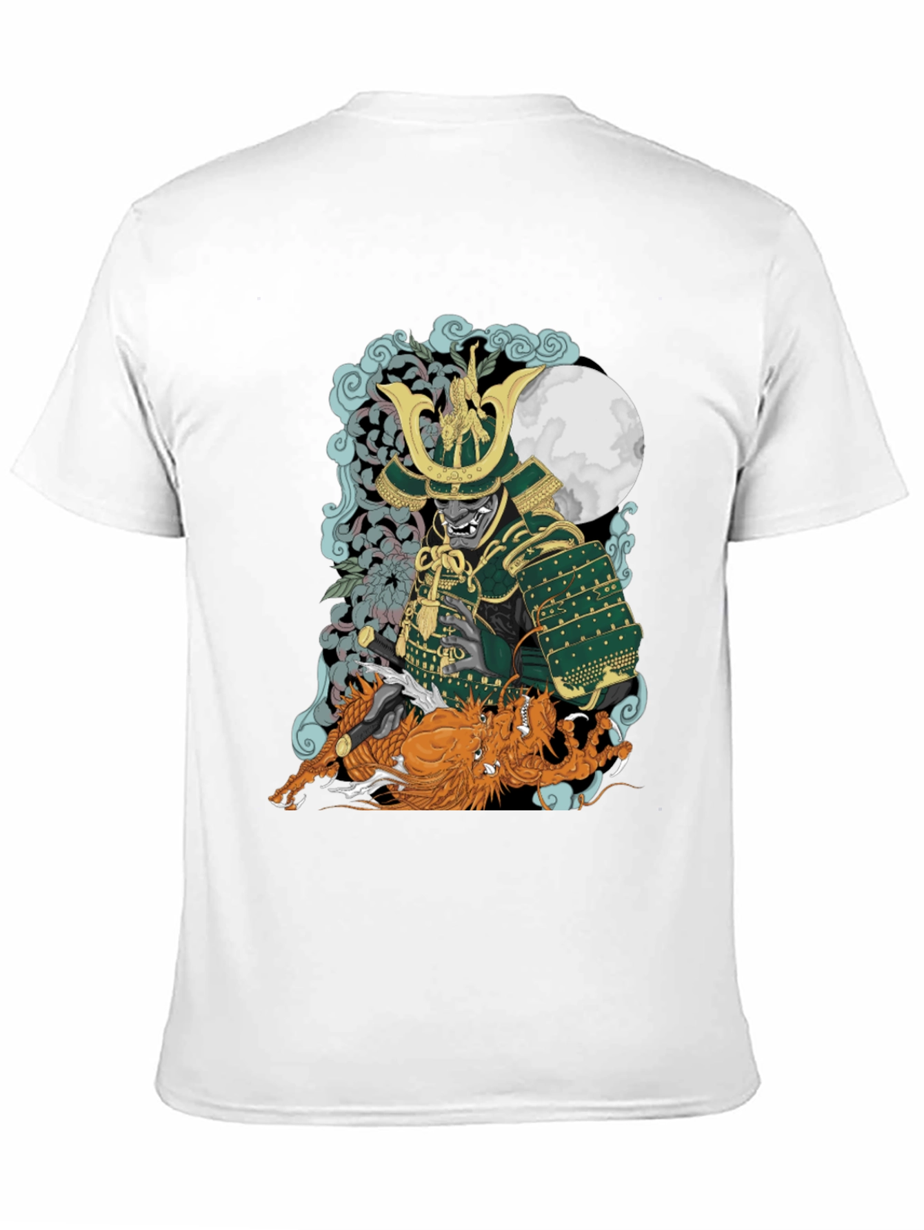 Samurai & Dragon Graphic Tee