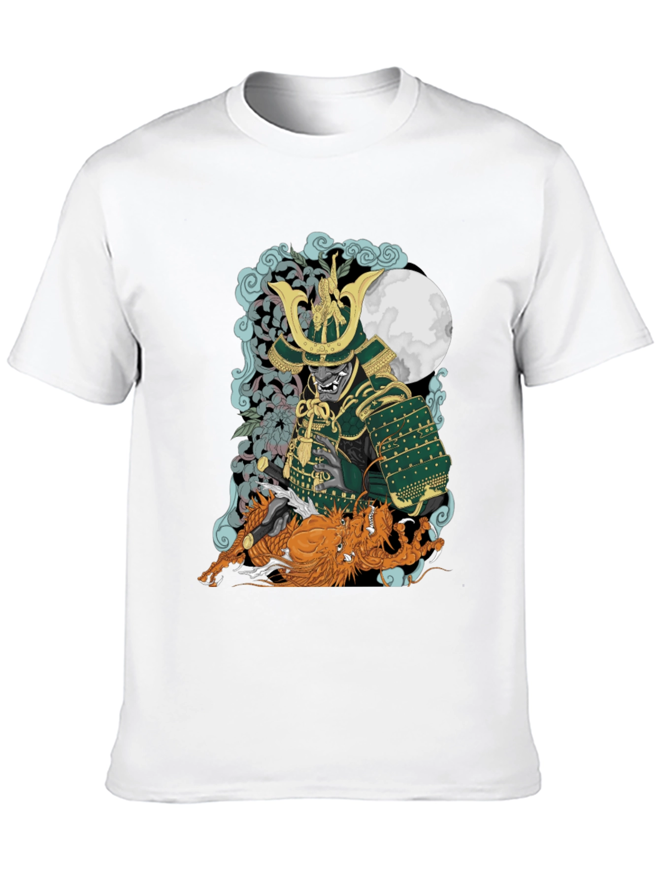 Samurai & Dragon Graphic Tee